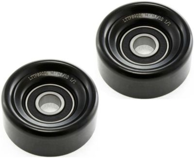 AM C K FULL SIZE PICKUP 88-95 E 350 SUPER DUTY 02-19 ACCESSORY BELT IDLER PULLEY Pulley Only Set of 2 SKU SET REPC313813-2 OEM 5019-5979-36491-38043-38058-45