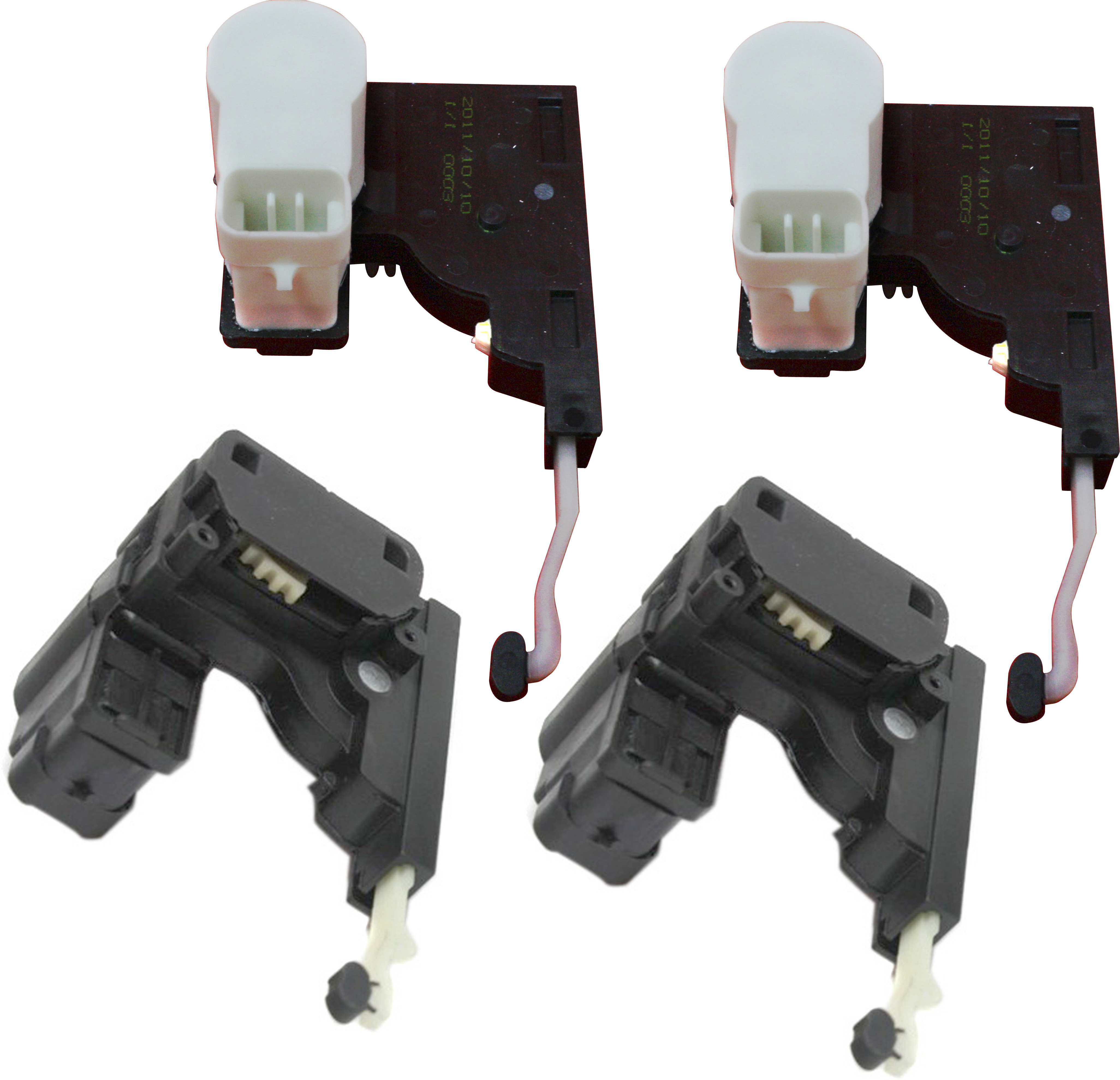 AM PARK AVENUE 91-98 DTS 06-11 FRONT AND REAR DOOR LOCK ACTUATOR RH AND LH w o Latch SKU SET REPC315303-4 Partslink GM1314111 GM1315100 OEM 25664288-22071946