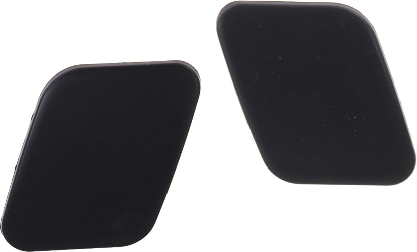 AM STS 05-09 HEADLIGHT WASHER COVER RH AND LH Black SKU SET REPC371701 Partslink GM1049100 GM1048100 OEM 1-233-593-412-335-930