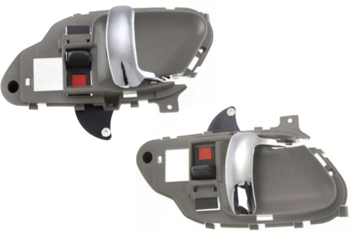 AM C K FULL SIZE P U 95-02 SUBURBAN 95-99 FRONT DOOR HANDLE RH and LH Inside Gray Hsg Chrme Lvr =REAR SKU SET REPC462125 Partslink IDH010032 IDH010031 OEM 15708044 PFM 15708043 PFM
