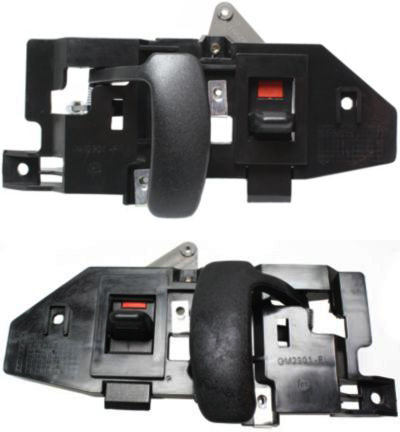 AM EXPRESS SAVANA VAN 96-23 FRONT DOOR HANDLE RH AND LH Inside Black Zinc SKU SET REPC462335 Partslink GM1352156 GM1353156 OEM 23136342-23136343