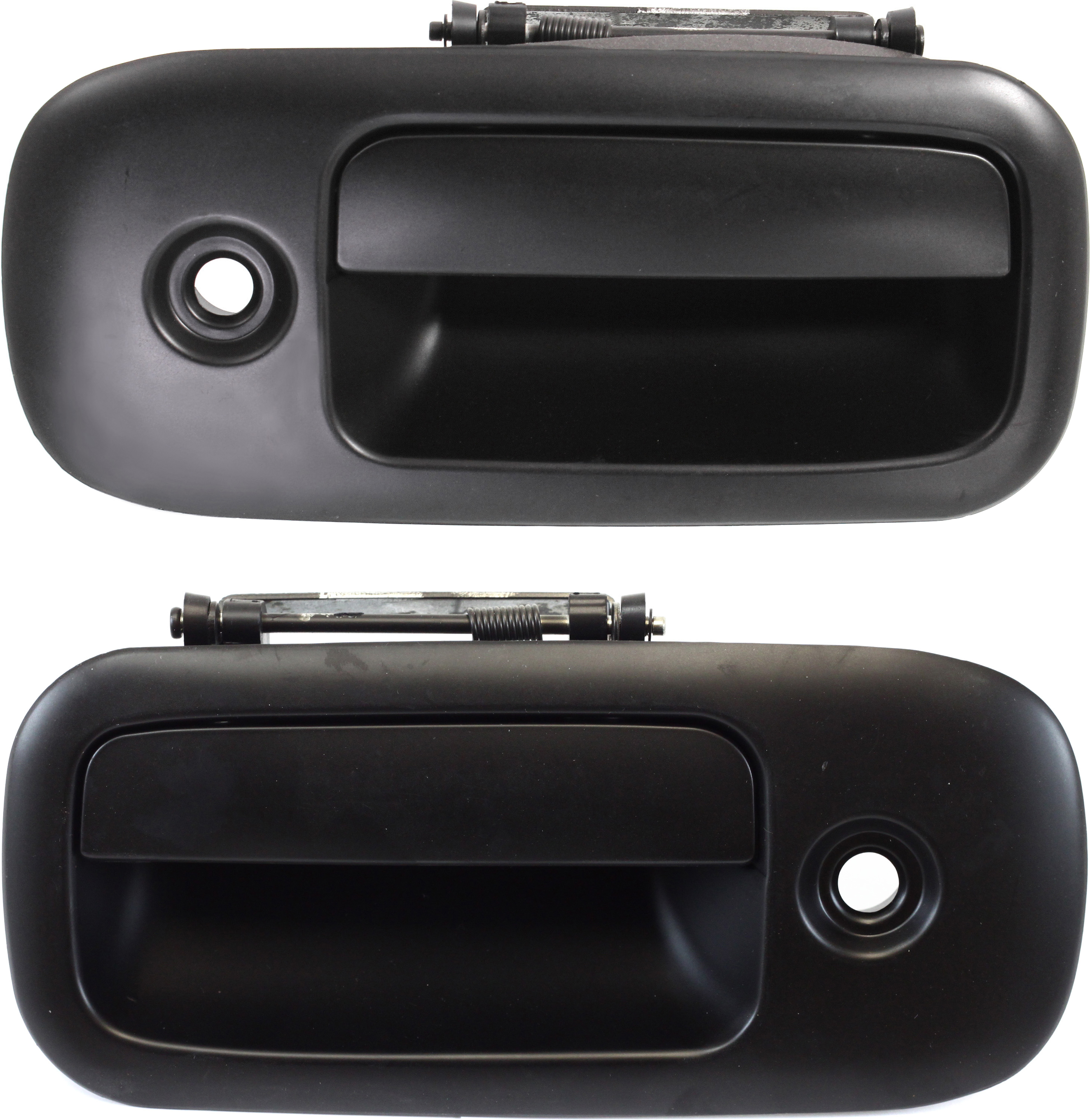 AM EXPRESS VAN 03-17 SAVANA 03-16 FRONT DOOR HANDLE RH AND LH Outside Smooth Black SKU SET REPC462361 Partslink FDH010058 FDH010057 OEM 25942272-25942271