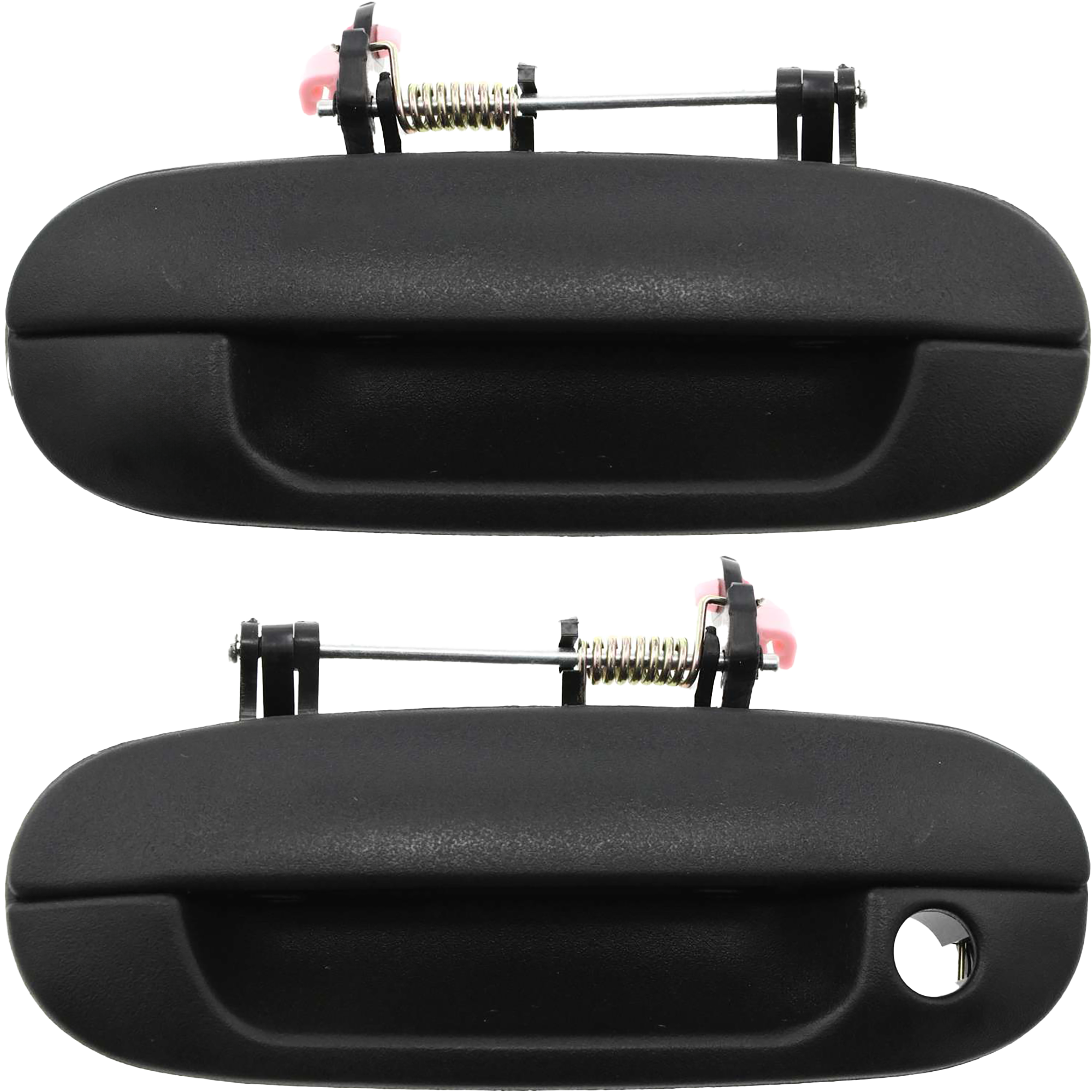 AM ASCENDER 03-08 ENVOY 02-09 EXTERIOR DOOR HANDLE Front RH and LH Textured Black SKU SET REPC462373 Partslink GM1310139 GM1311176 OEM 15291303-15291304
