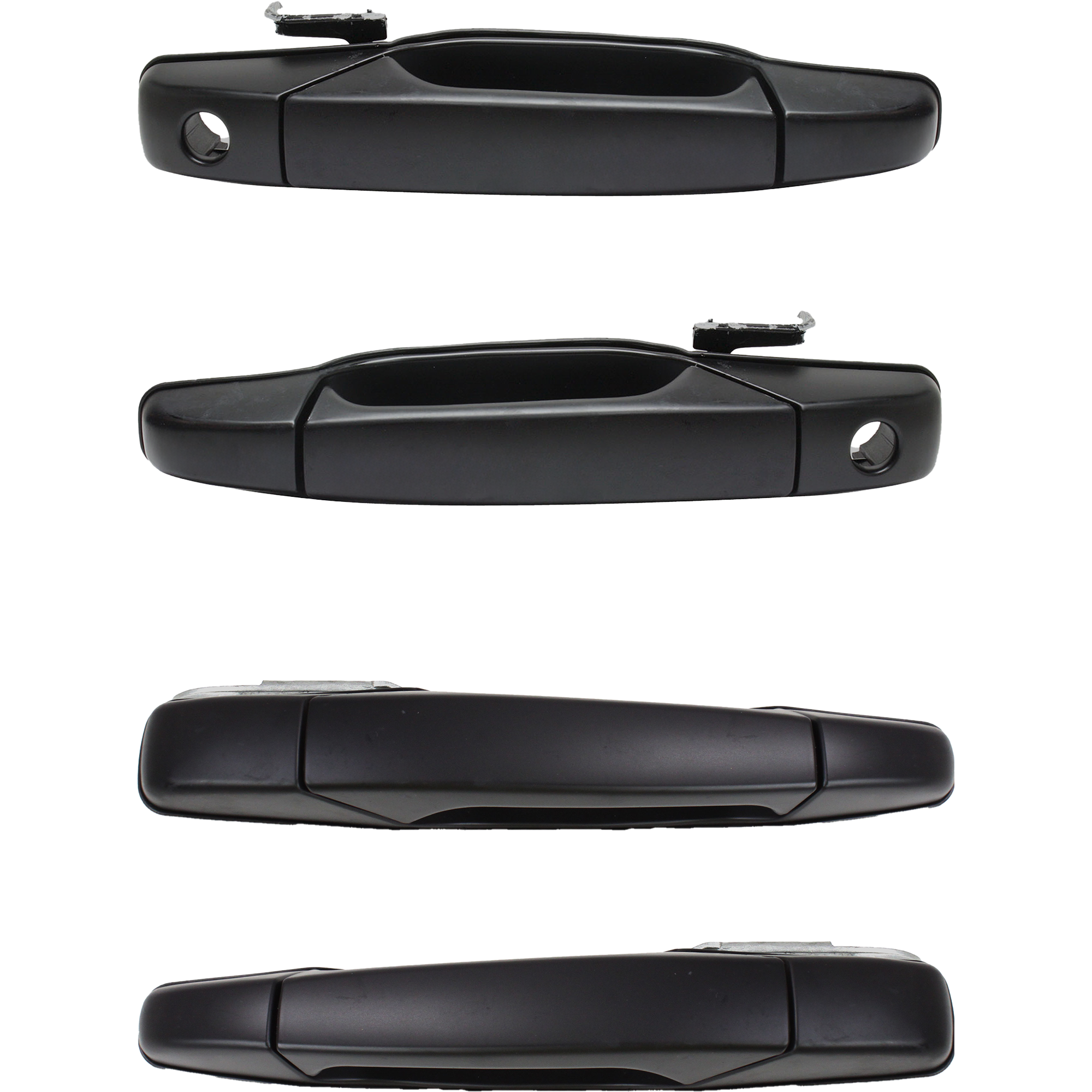 AM SIERRA SILVERADO 07-14 EXTERIOR DOOR HANDLE Set of 4 Front and Rear RH and LH Primed SKU SET REPC462381-4 Partslink FDH010170 GM1310161 GM1521127 GM1520127 OEM 20954794-84053444-20954826-258