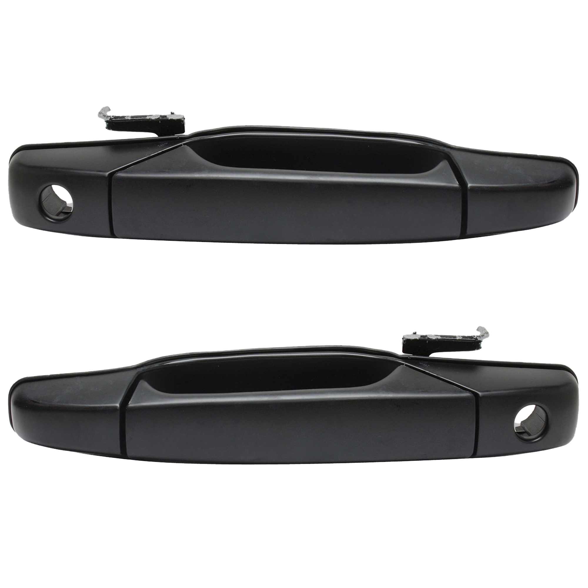 AM SILVERADO SIERRA 1500-07-13-2500 HD 3500 HD 07-14 FRONT DOOR HANDLE RH AND LH Outside Primed w Keyhole Fits 2007 Non Classic SKU SET REPC462381 Partslink FDH010170 GM1310161 OEM 20954794-84053444