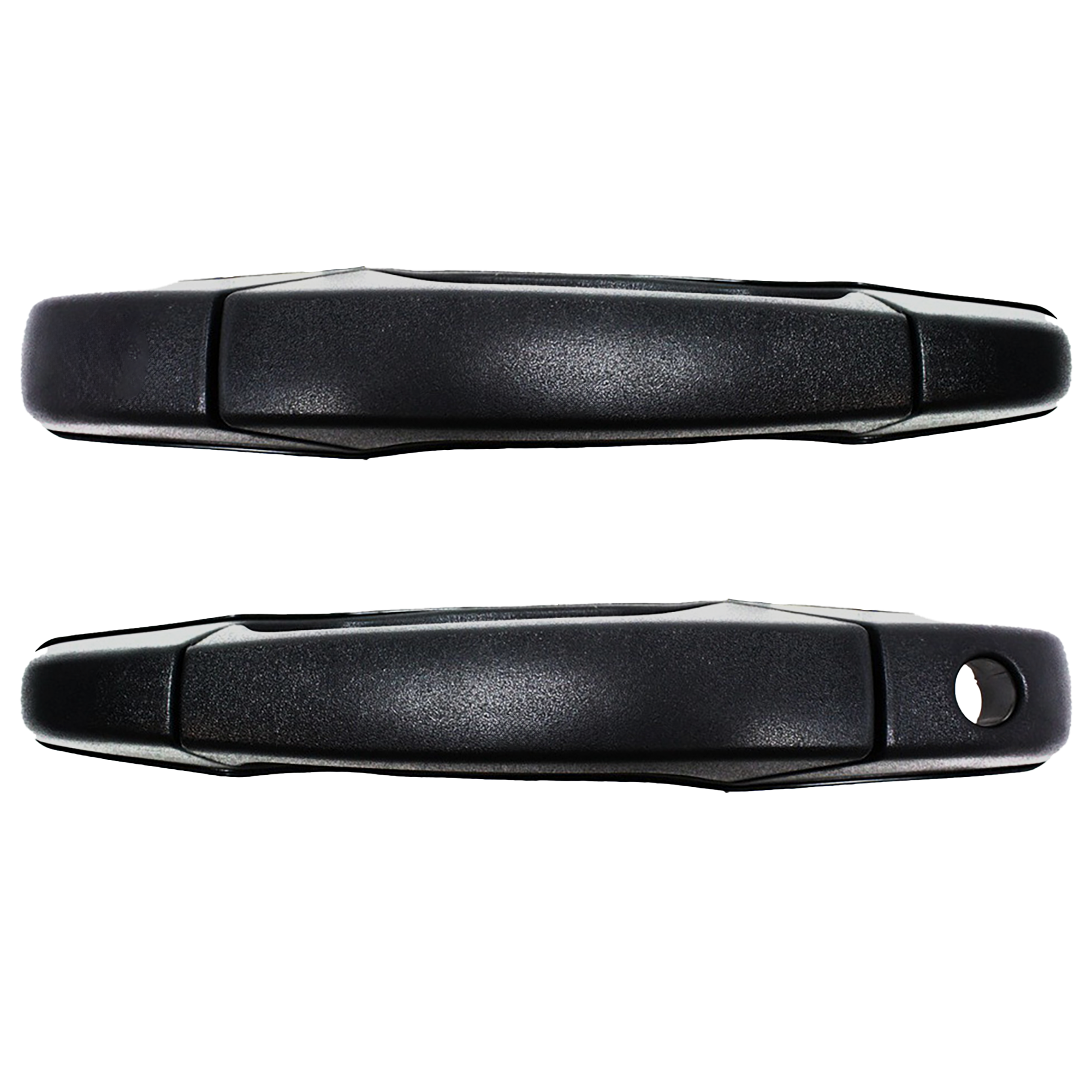 AM SILVERADO SIERRA 1500-07-13-2500 HD 3500 HD 07-14 FRONT DOOR HANDLE RH AND LH Outside Txtrd Blk RH w o Keyhole LH w Keyhole Fits 2007 Non Classic SKU SET REPC462383WK Partslink GM1311162 GM1310162 OEM 84053438-20828237-84053440-258