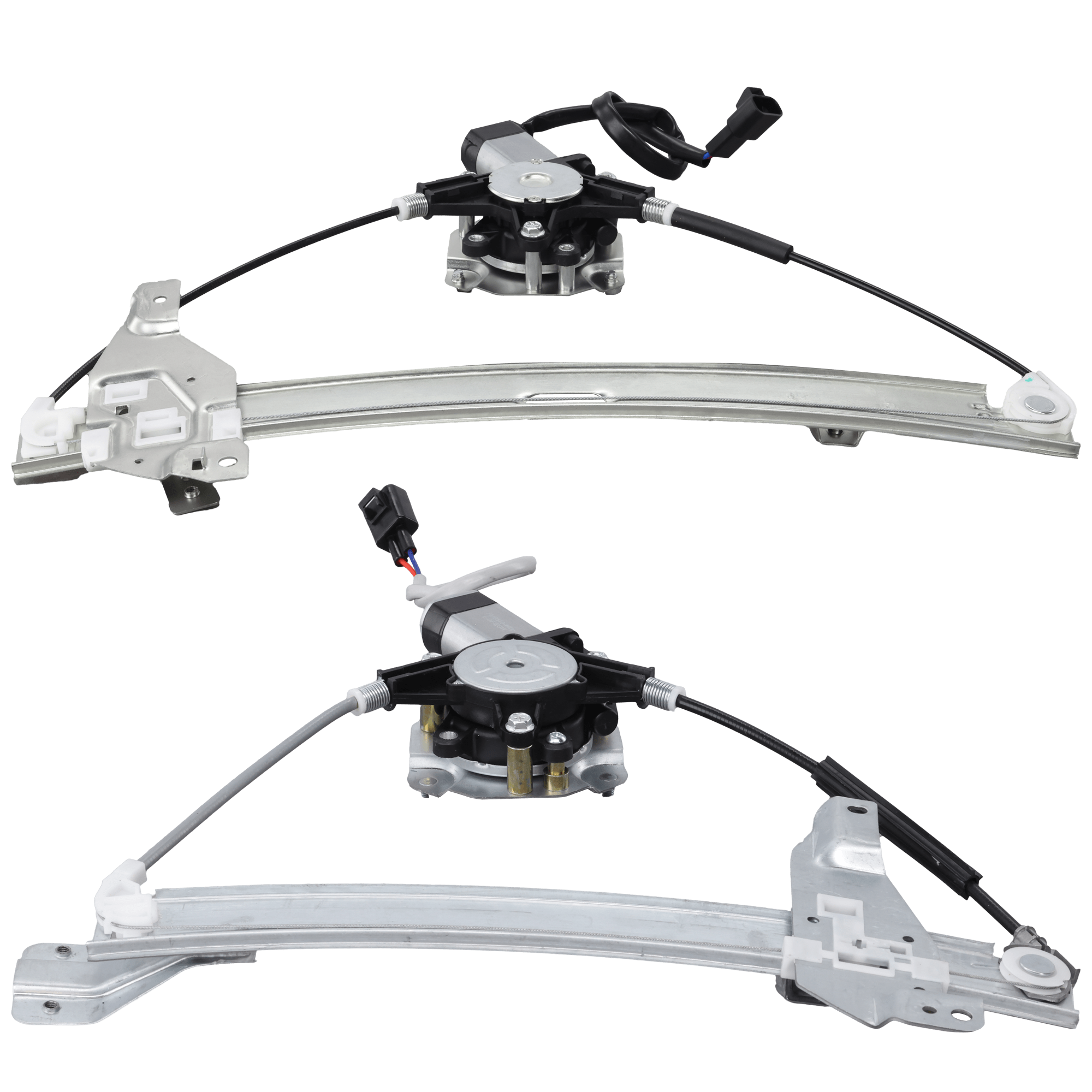 AM IMPALA 06-13 IMPALA LIMITED 14-16 FRONT AND REAR WINDOW REGULATOR LH Power w Motor SKU SET REPC462902 Partslink GM1350157 GM1550117 OEM 22894021-23336824