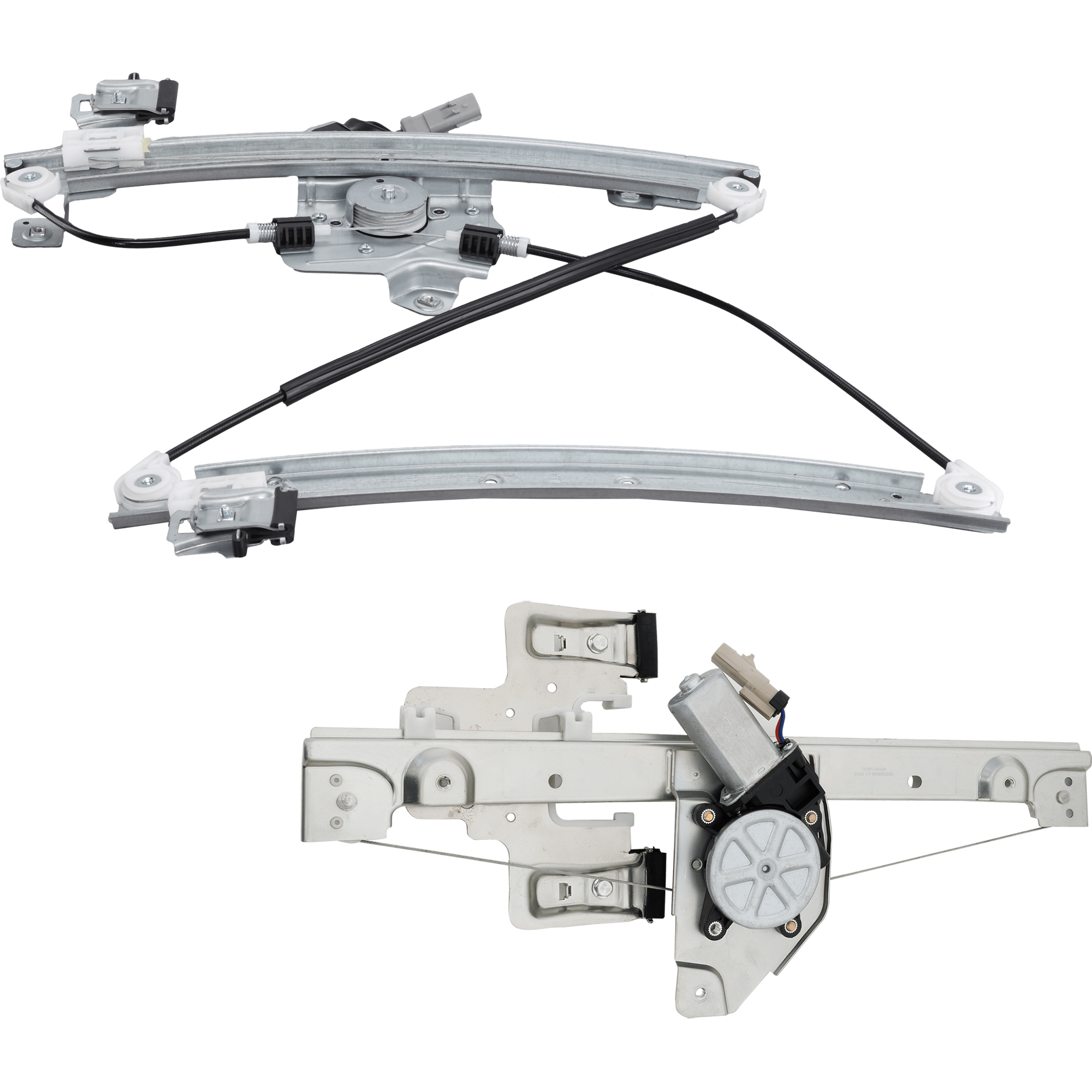 AM CHRYSLER 300-05-10 CHARGER 06-10 FRONT AND REAR WINDOW REGULATOR LH Power w Motor w o One Touch SKU SET REPC462904 Partslink CH1350132 CH1550128 OEM 5065471AF 5065473AF