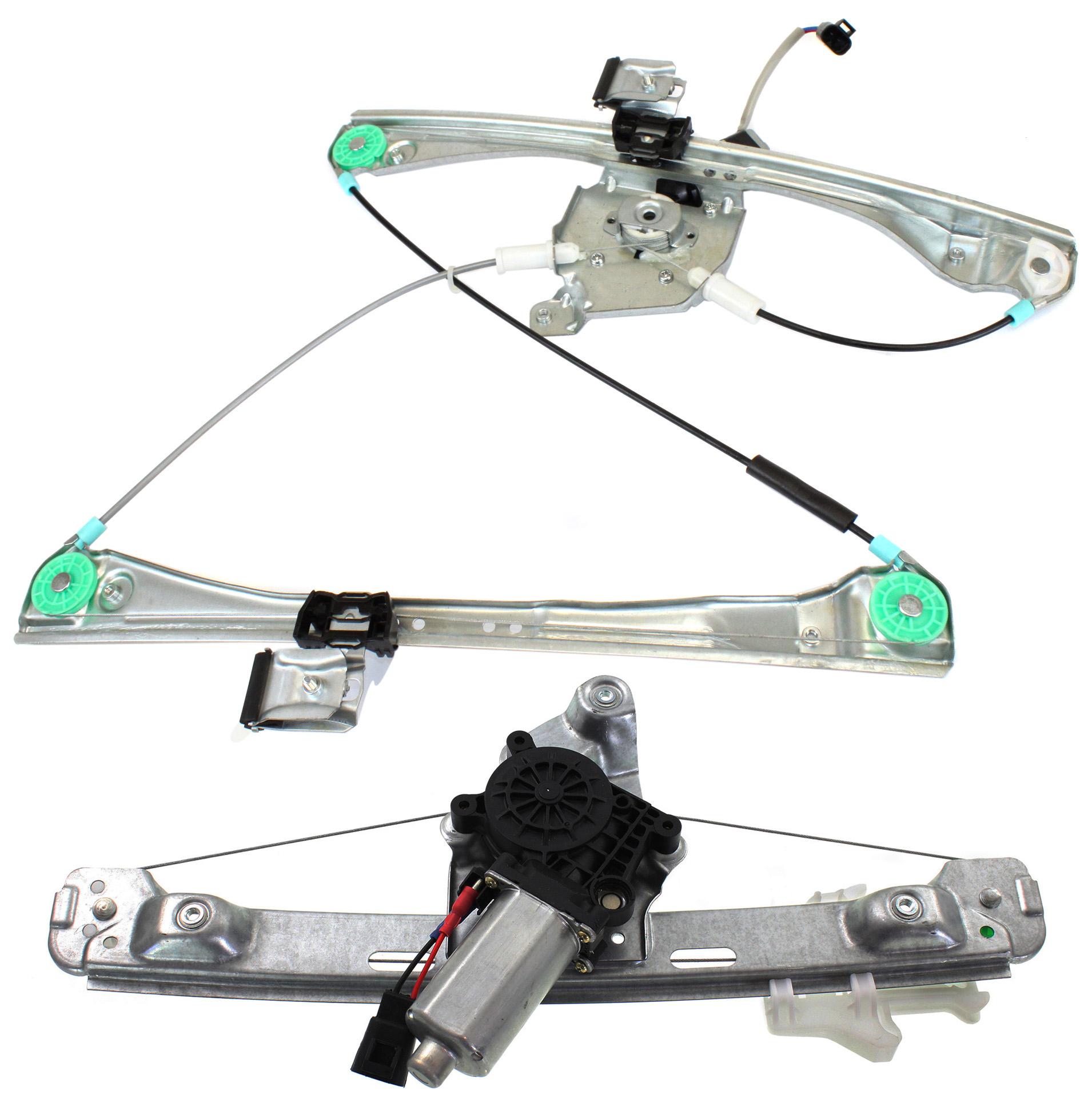 AM MALIBU 04-08 FRONT AND REAR WINDOW REGULATOR RH Power w Motor SKU SET REPC462905-2R Partslink GM1351133 GM1551107 OEM 25802960-15270572-25797227