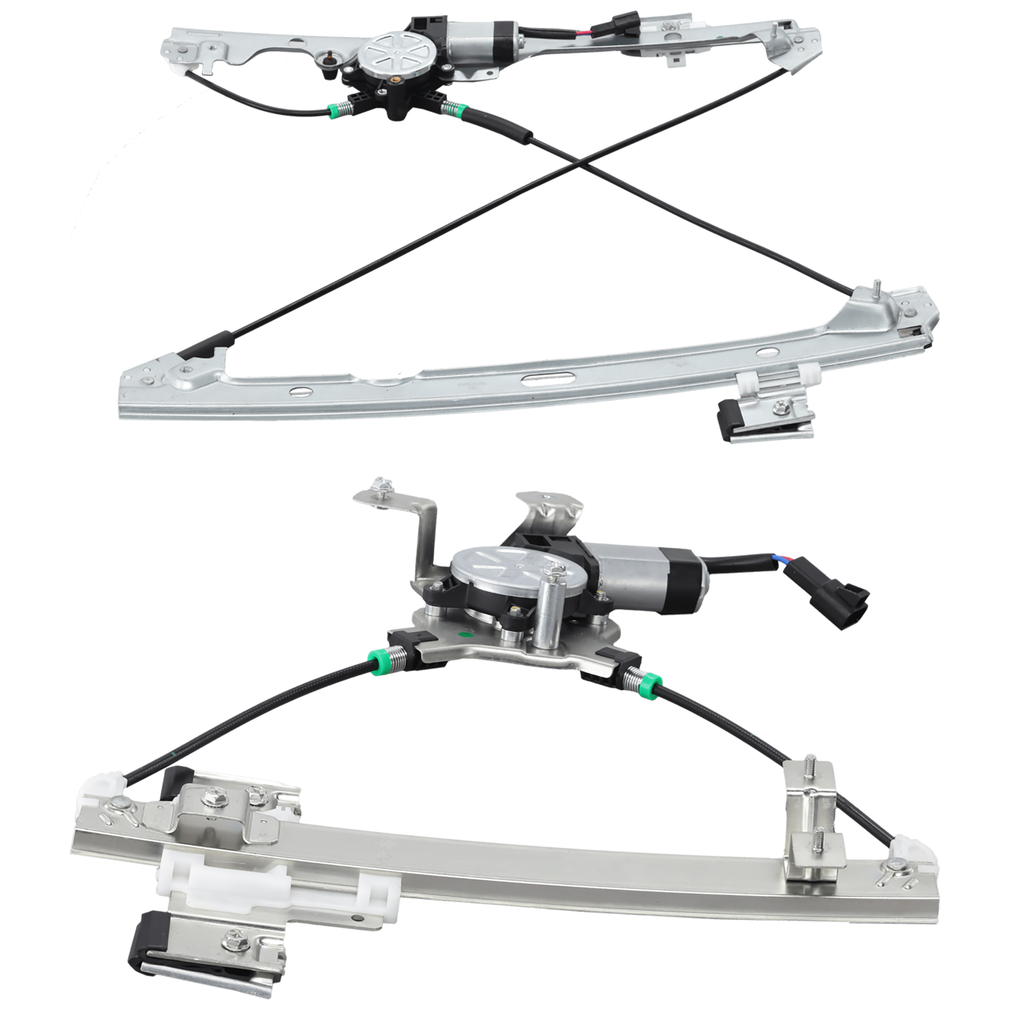 AM TAHOE YUKON 07-14 FRONT AND REAR WINDOW REGULATOR LH Power w Motor Excludes 2007 Classic SKU SET REPC462923 A Partslink GM1350162 GM1550144 OEM 20945138-23227000-25885882