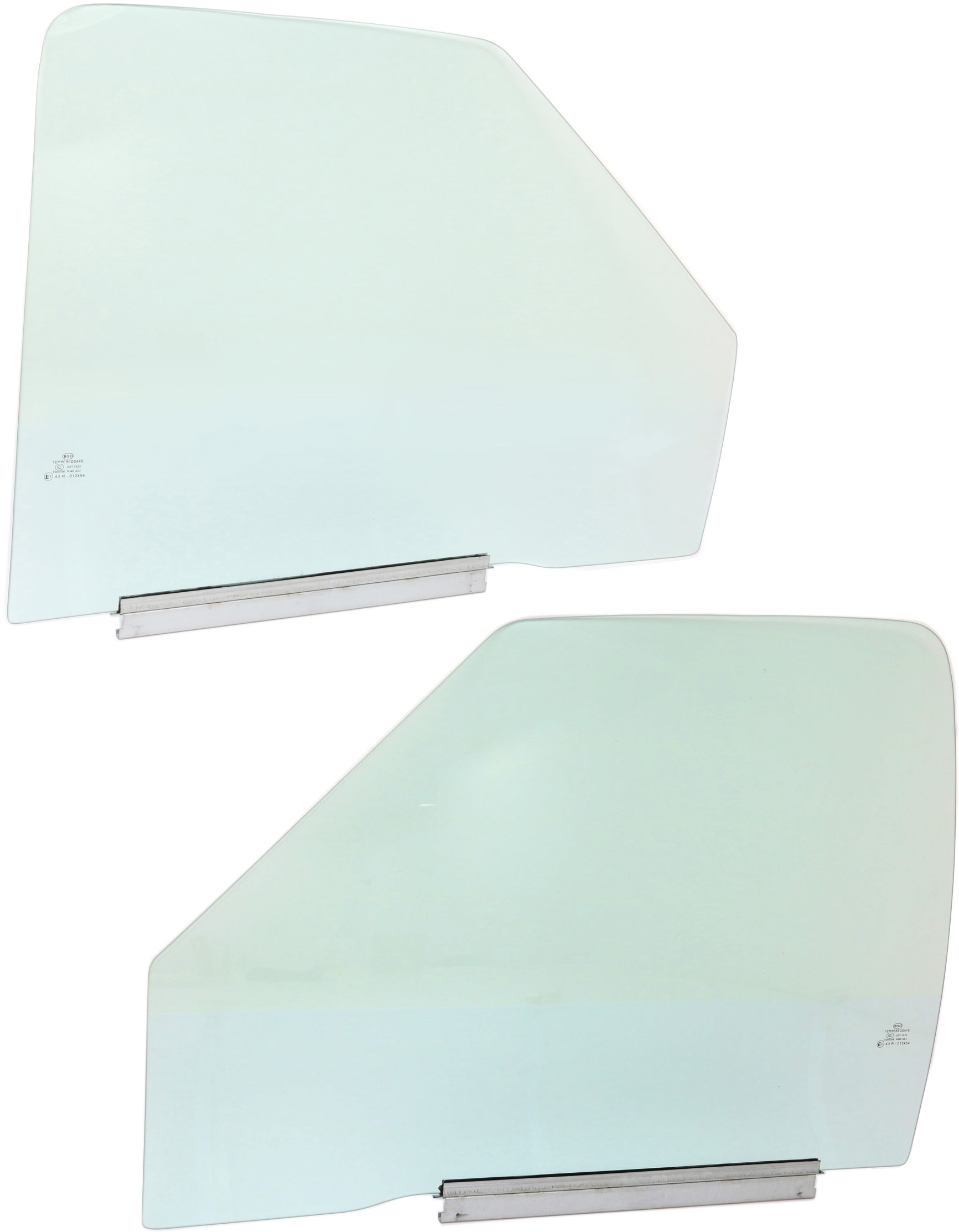 AM S10 SONOMA 94-04 FRONT DOOR GLASS RH and LH Green Tint 2-4 Door SKU SET REPC480111 OEM 15724372 DD08422GTYN 15761466