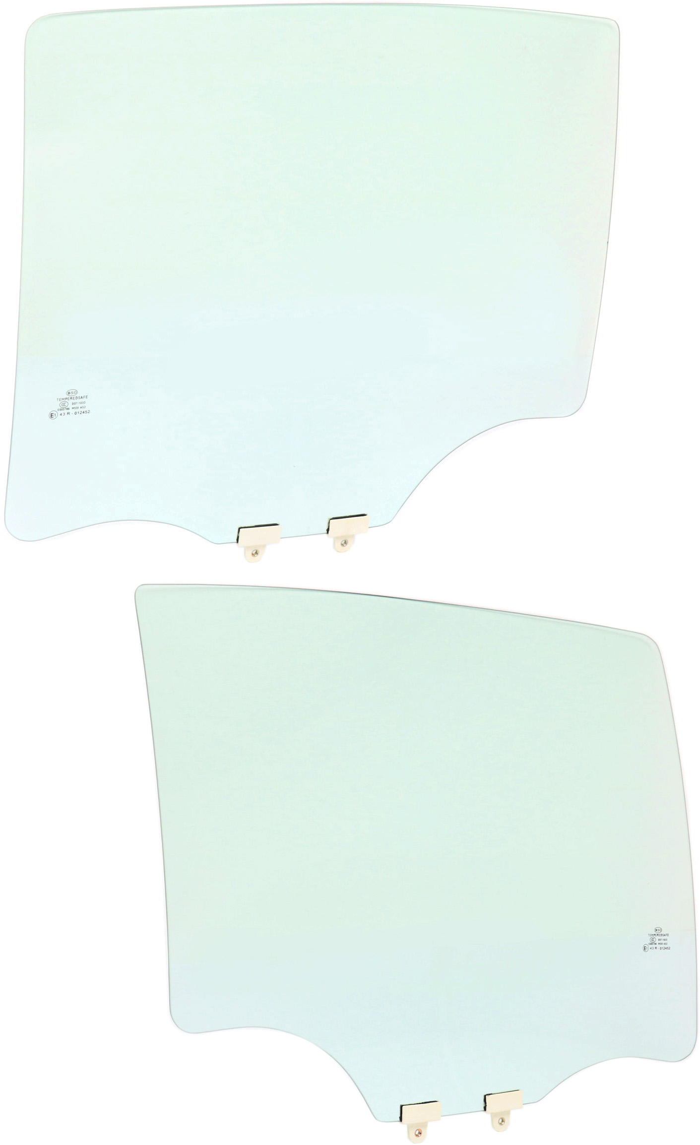 AM COBALT G5-05-10 REAR DOOR GLASS RH and LH Green Tint 4 Door SKU SET REPC481301 OEM 15237440 DD10877GTYN 15237439