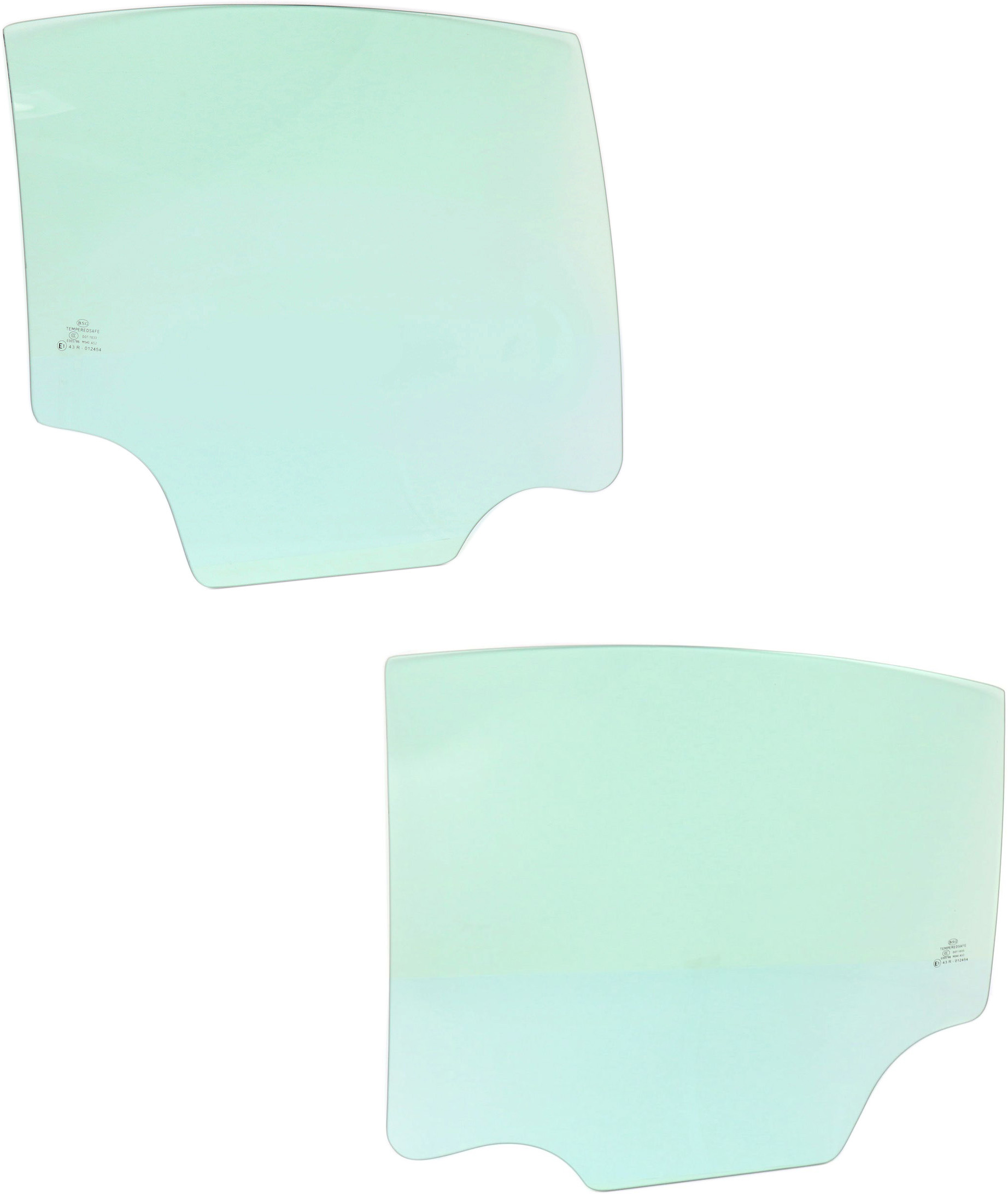 AM CHEVROLET CRUZE 11-15 CRUZE LIMITED 16-16 REAR DOOR GLASS RH and LH Green Tint 4 Door SKU SET REPC481303 OEM 95967115 DD11785GTNN 95967116