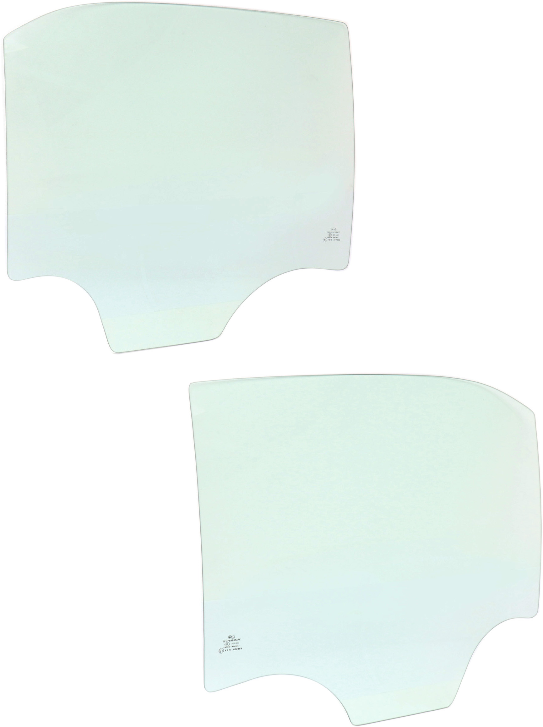 AM EQUINOX TERRAIN 10-17 REAR DOOR GLASS RH AND LH Green Tint SKU SET REPC481305 OEM 25785035 DD11760GTNN 25785033