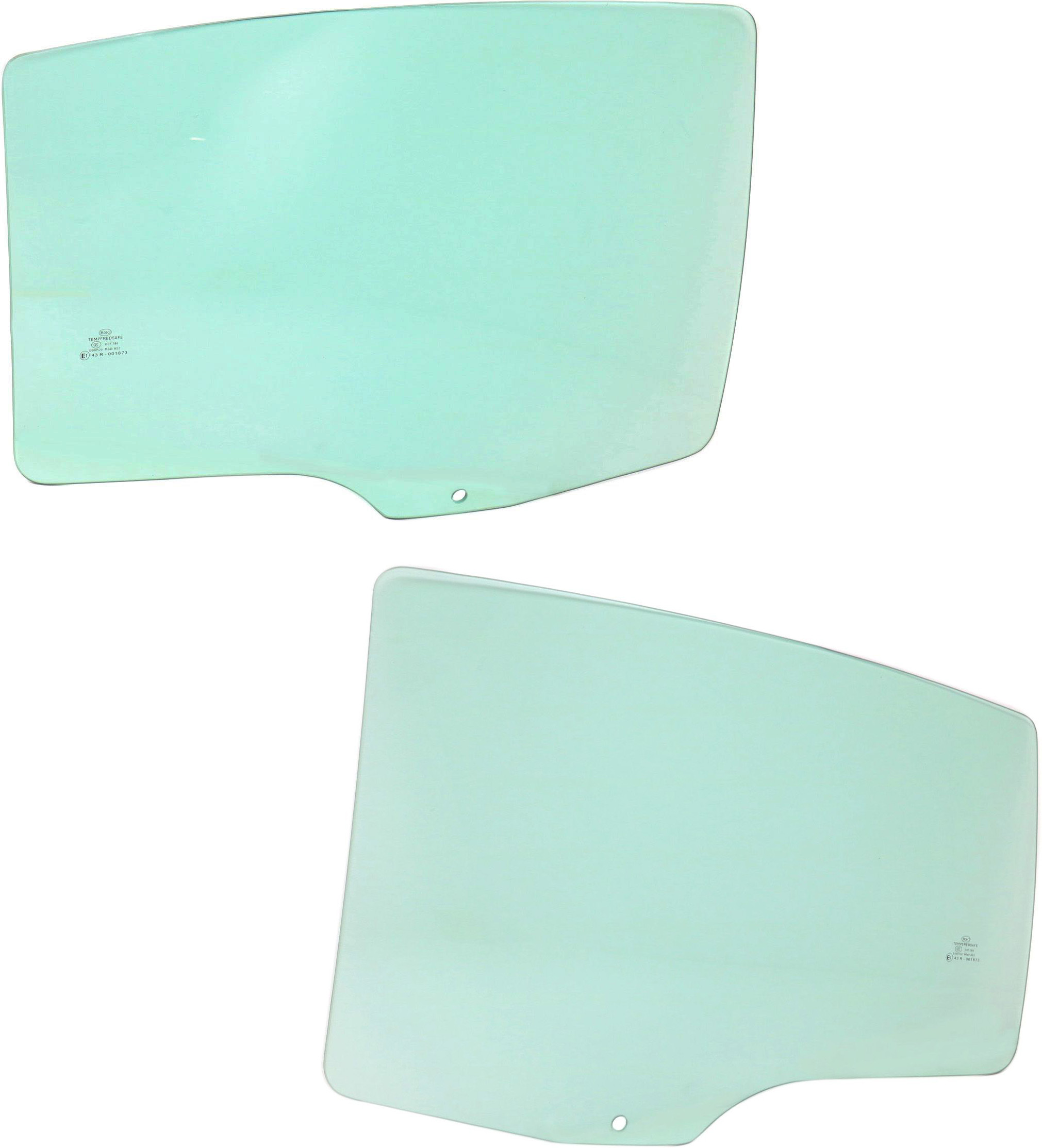 AM MALIBU 08-12 REAR DOOR GLASS RH AND LH Green Tint SKU SET REPC481315 OEM 22956658 DD11481GTNN 22956659