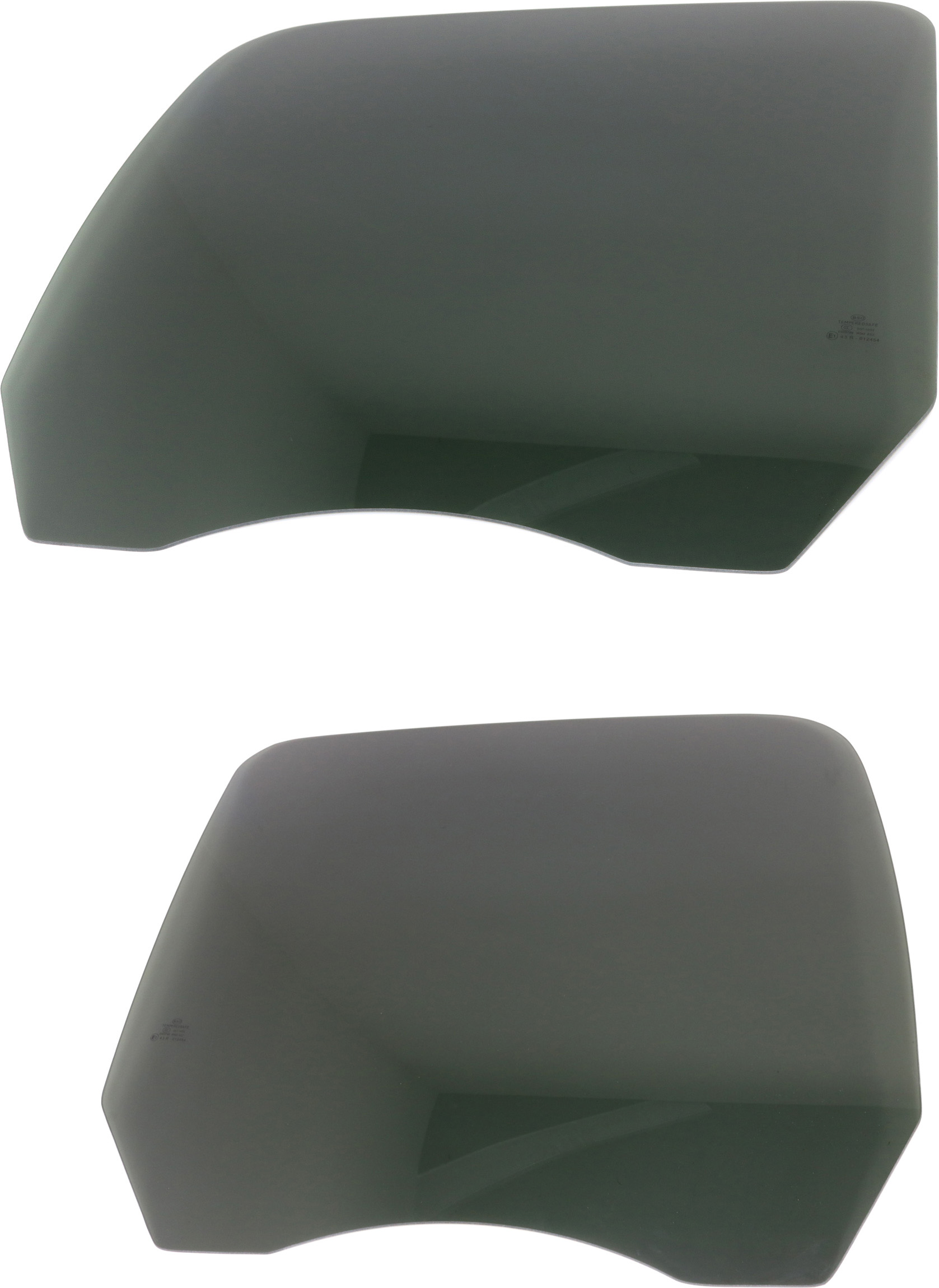 AM SILVERADO SIERRA 07-14 REAR DOOR GLASS RH AND LH Gray Tint Privacy Crew Cab Pickup Excludes 2007 Classic SKU SET REPC481325 OEM 15175372 DD11169YPNN 15175371
