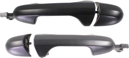 AM PACIFICA 04-08 REAR EXTERIOR DOOR HANDLE RH AND LH Black SKU SET REPC491550 Partslink CH1521137 CH1520137 OEM TY24AXRAD TY25AXRAD