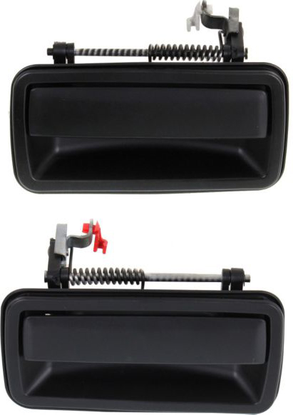 AM BLAZER 95-05 REAR EXTERIOR DOOR HANDLE RH AND LH Smooth Black SKU SET REPC491553 Partslink GM1521103 GM1520103 OEM 15672124-15672123