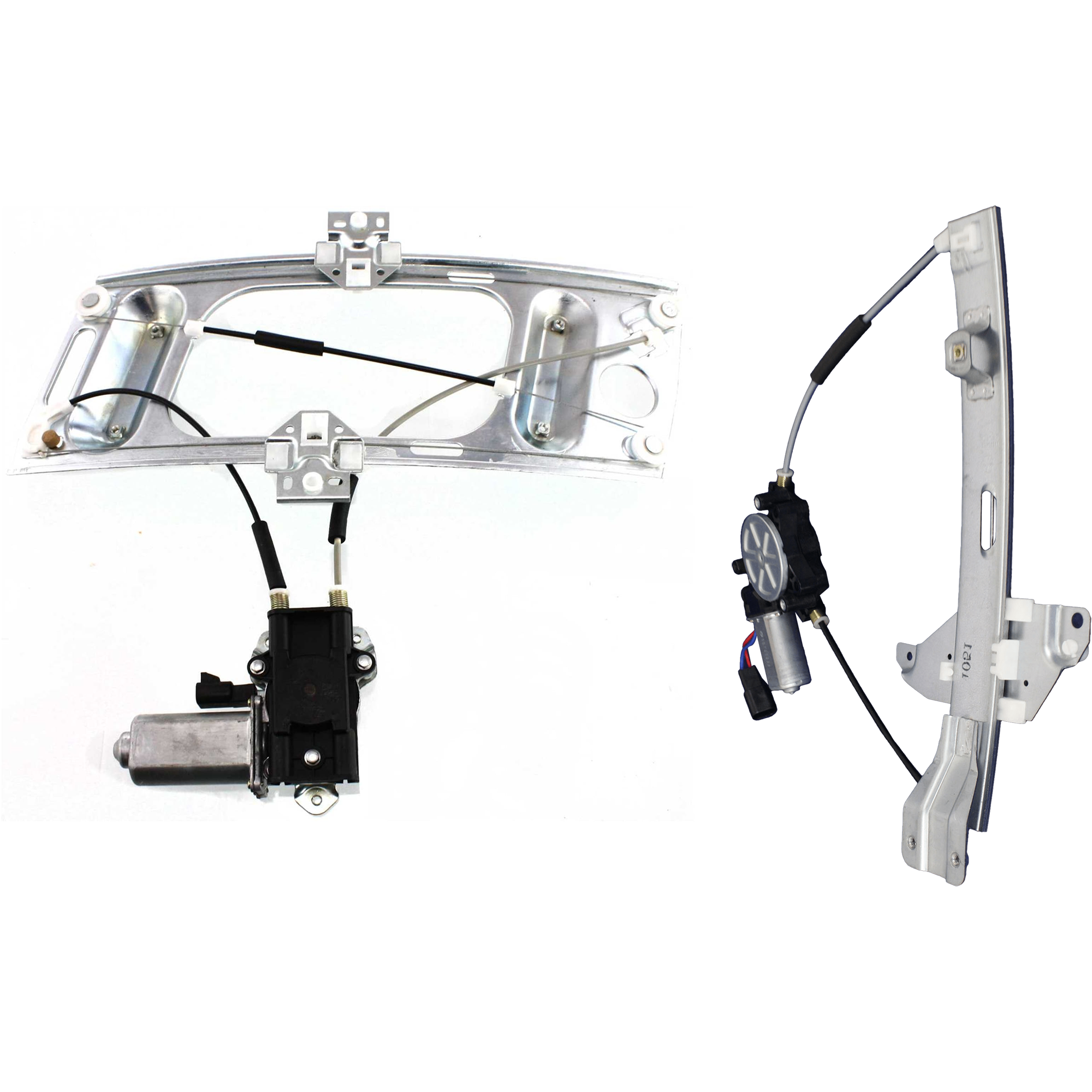 AM MONTE CARLO 06-07 FRONT AND REAR WINDOW REGULATOR RH Power w Motor Coupe SKU SET REPC491705 A Partslink GM1351130 GM1351151 GM1551117 OEM 10309979-10345288-23336825