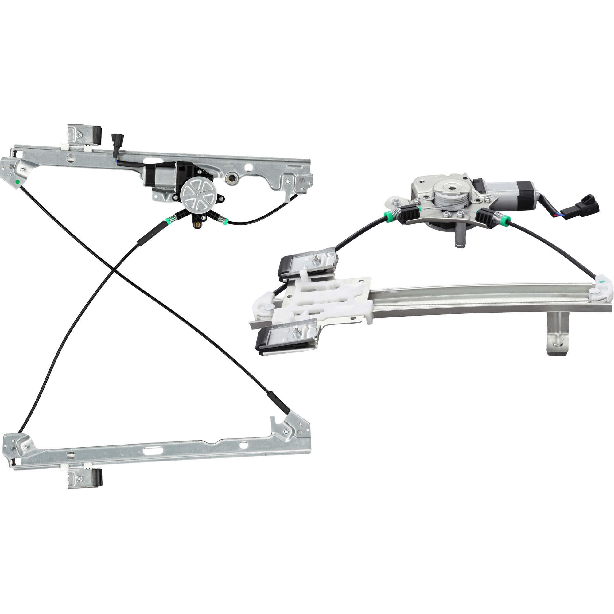 AM TAHOE YUKON 07-14 FRONT AND REAR WINDOW REGULATOR RH Power w Motor Excludes 2007 Classic SKU SET REPC491727 A Partslink GM1351162 GM1551144 OEM 20945139-23227001-25885883