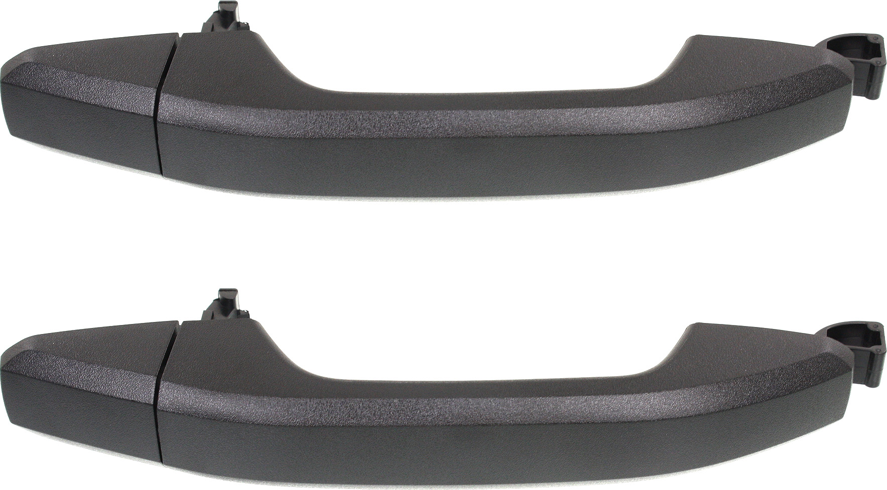 AM SILVERADO SIERRA 1500-14-18 REAR EXTERIOR DOOR HANDLE RH AND LH Txtrd Black Handle+Cover Inlcudes 19 Silverado 1500 LD Sierra 1500 Limited SKU SET REPC494710-2 Partslink GM1520149 OEM 22923605 PFM