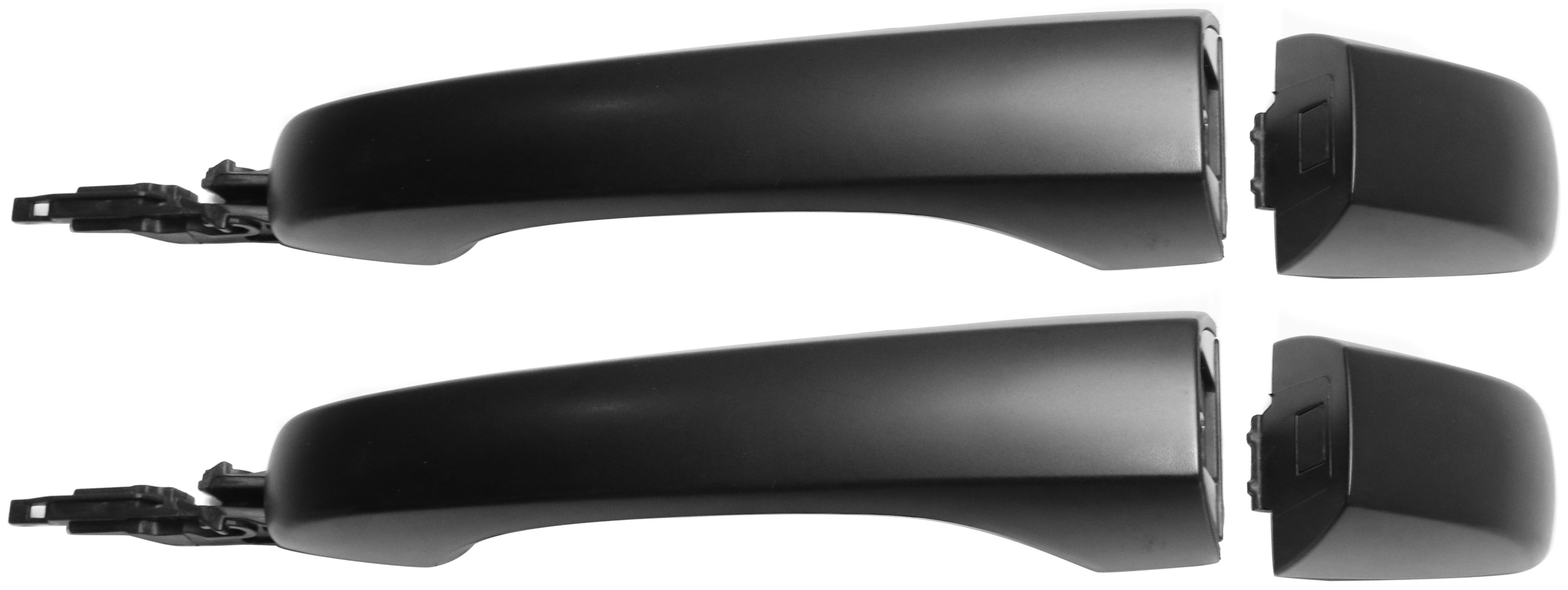 AM CHRYSLER 300-11-21 JOURNEY 11-19 REAR EXTERIOR DOOR HANDLE RH AND LH Primed Black Handle+Cover Plastic SKU SET REPC494714-2 OEM 1RH65AXRAD 1SX16AXRAB