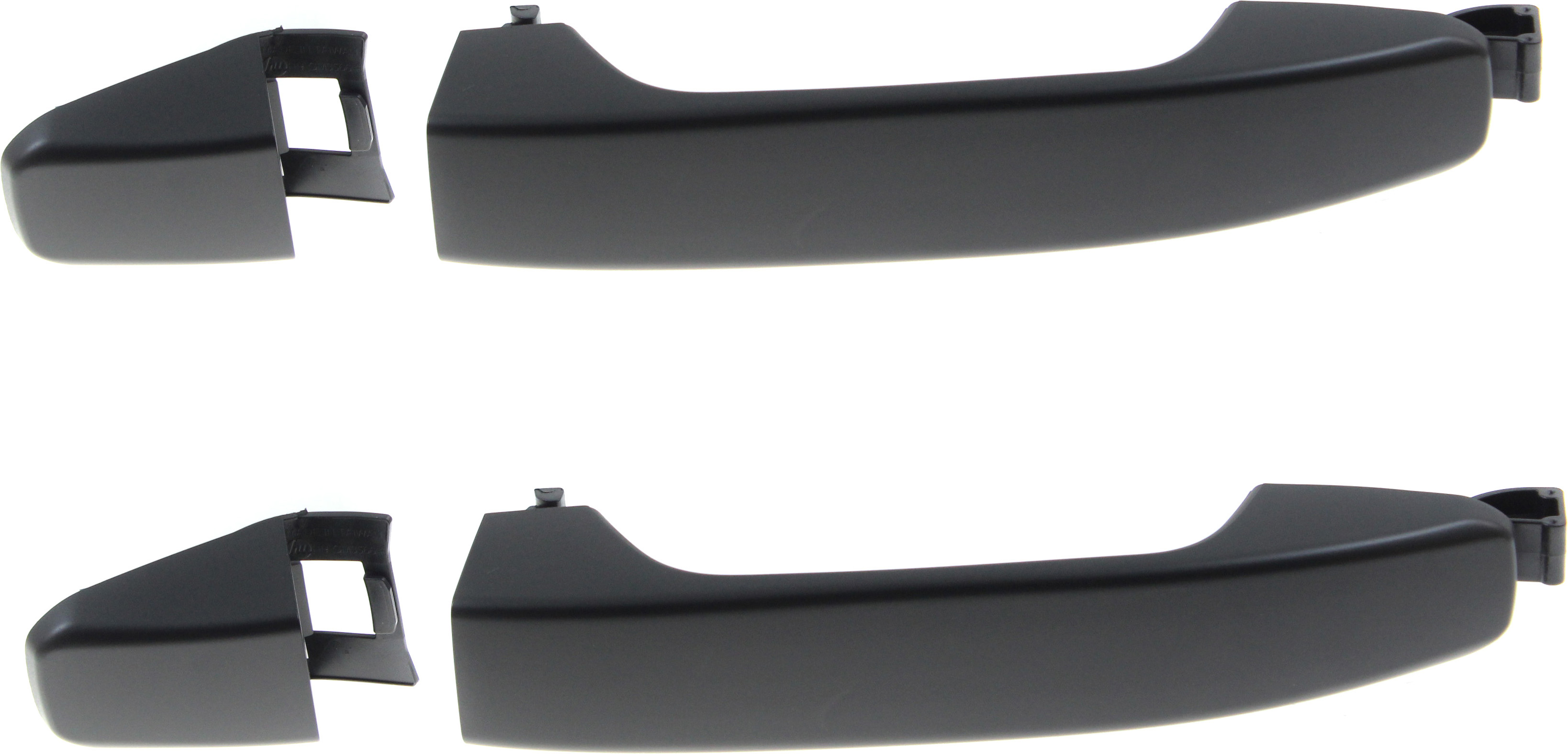 AM CANYON COLORADO 15-22 REAR DOOR HANDLE RH AND LH Outside Smooth Black Handle+Cover+Gasket SKU SET REPC494718-2 OEM 23253821