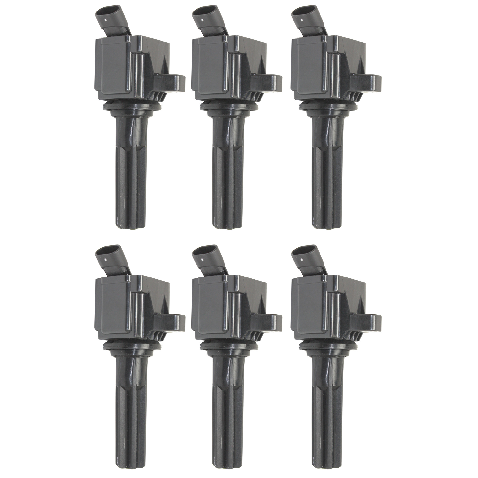 AM TRAILBLAZER 06-09 COLORADO 07-12 IGNITION COIL Set of 6-3 Male Terminals Blade Type Valve Cover Mounting Location SKU SET REPC504617-6