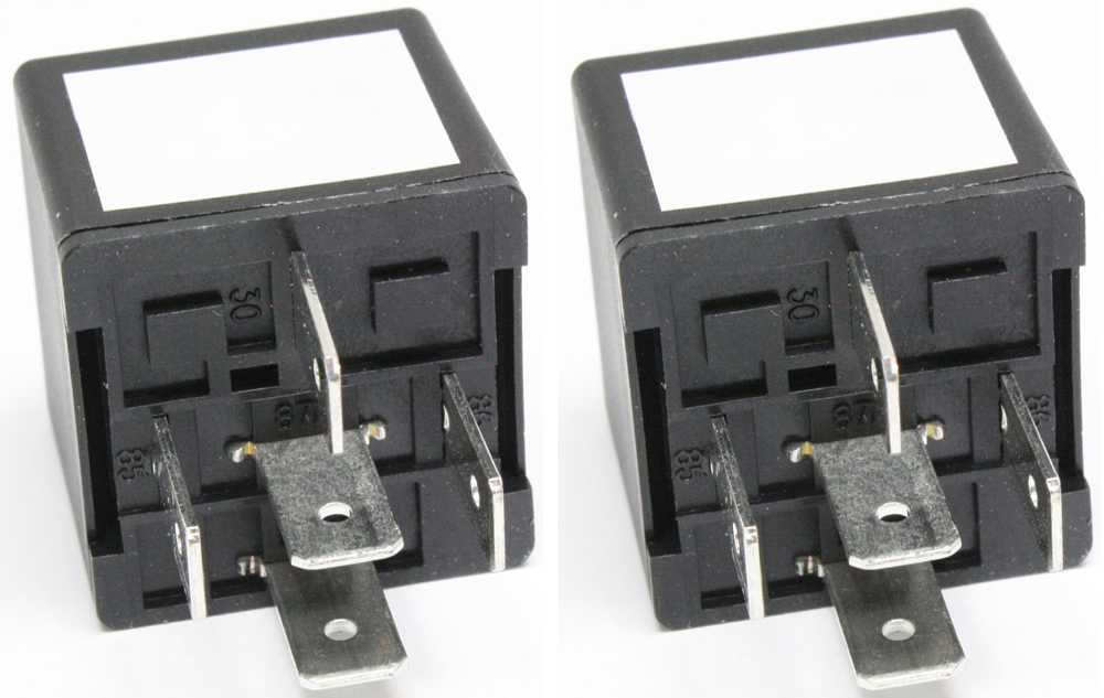 AM BMW 2002-67-76 EXPLORER 93-10 MULTI PURPOSE RELAY 5 Male Terminals 12 V Male Connector Blade Terminal Type Set of 2 SKU SET REPC507802-2 OEM F0AB14N192AA F0AZ14N089A FO2Z1
