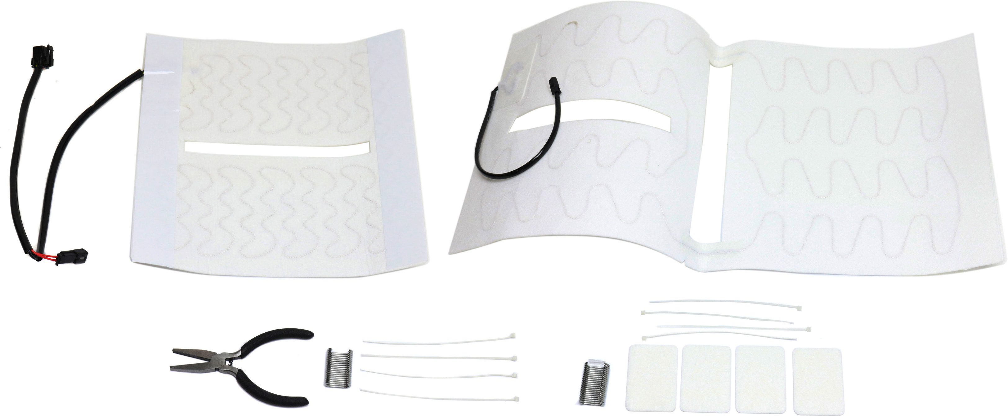 AM SILVERADO SIERRA 03-07 SEAT HEAT PAD Set of 2 Front Seat Back and Bottom SKU SET REPC544902-2 OEM Accessories