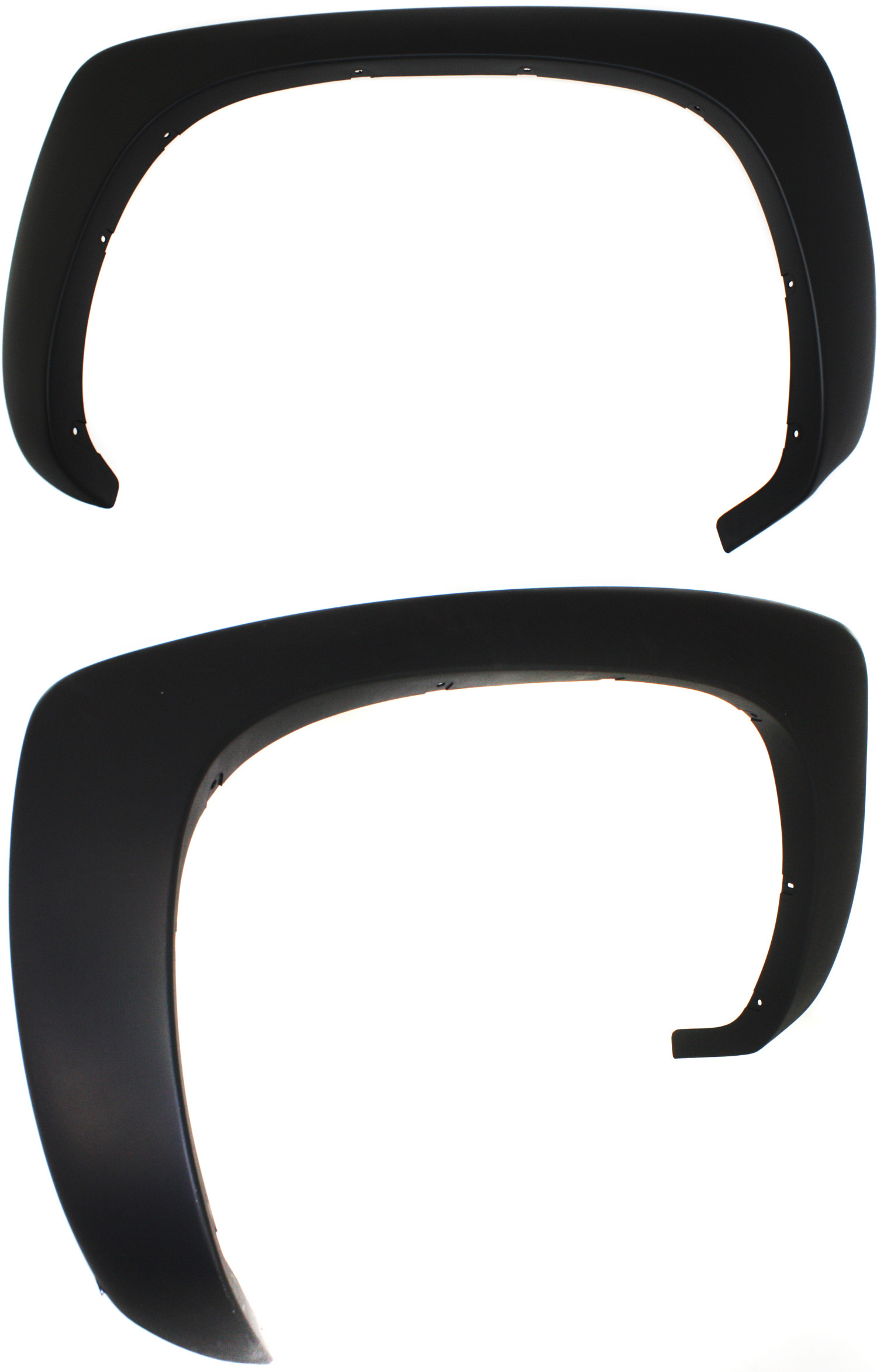 AM SUBURBAN 00-06 REAR WHEEL OPENING MOLDING RH AND LH w o 4WS w Grained Ginish SKU SET REPC553919 Partslink GM1768104 GM1769104 OEM 15762738-15762739