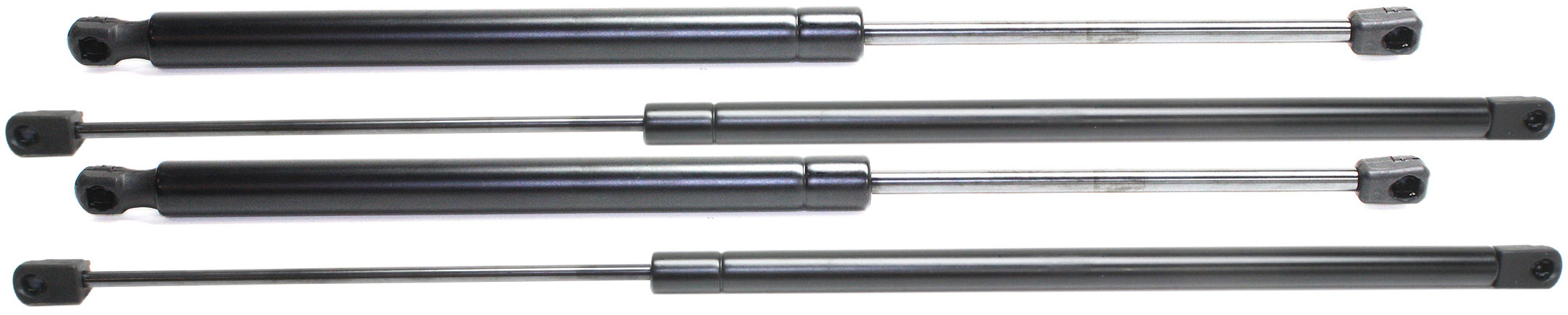 AM ENVOY TRAILBLAZER 02-09 BACK GLASS LIFTGATE SUPPORT RH AND LH Set of 4 SKU SET REPC610720-4 OEM 15042351-15093449-15093450-150