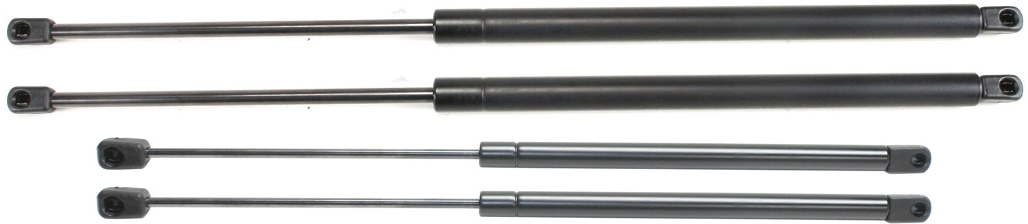 AM YUKON 00-05 LIFT SUPPORT Set of 4 RH and LH with Liftgate Glass and Trunk Lid Shock SKU SET REPC612904-4 OEM 15029087-15029088