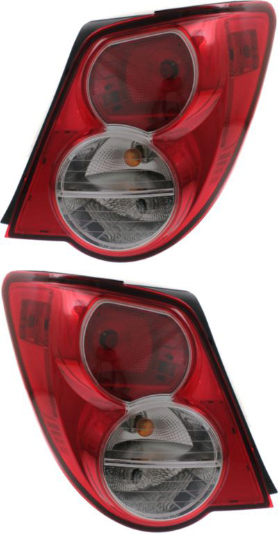 AM SONIC 12-16 TAIL LAMP RH AND LH Assembly Sedan SKU SET REPC730303 Partslink GM2801251 GM2800251 OEM 42407873-42407872