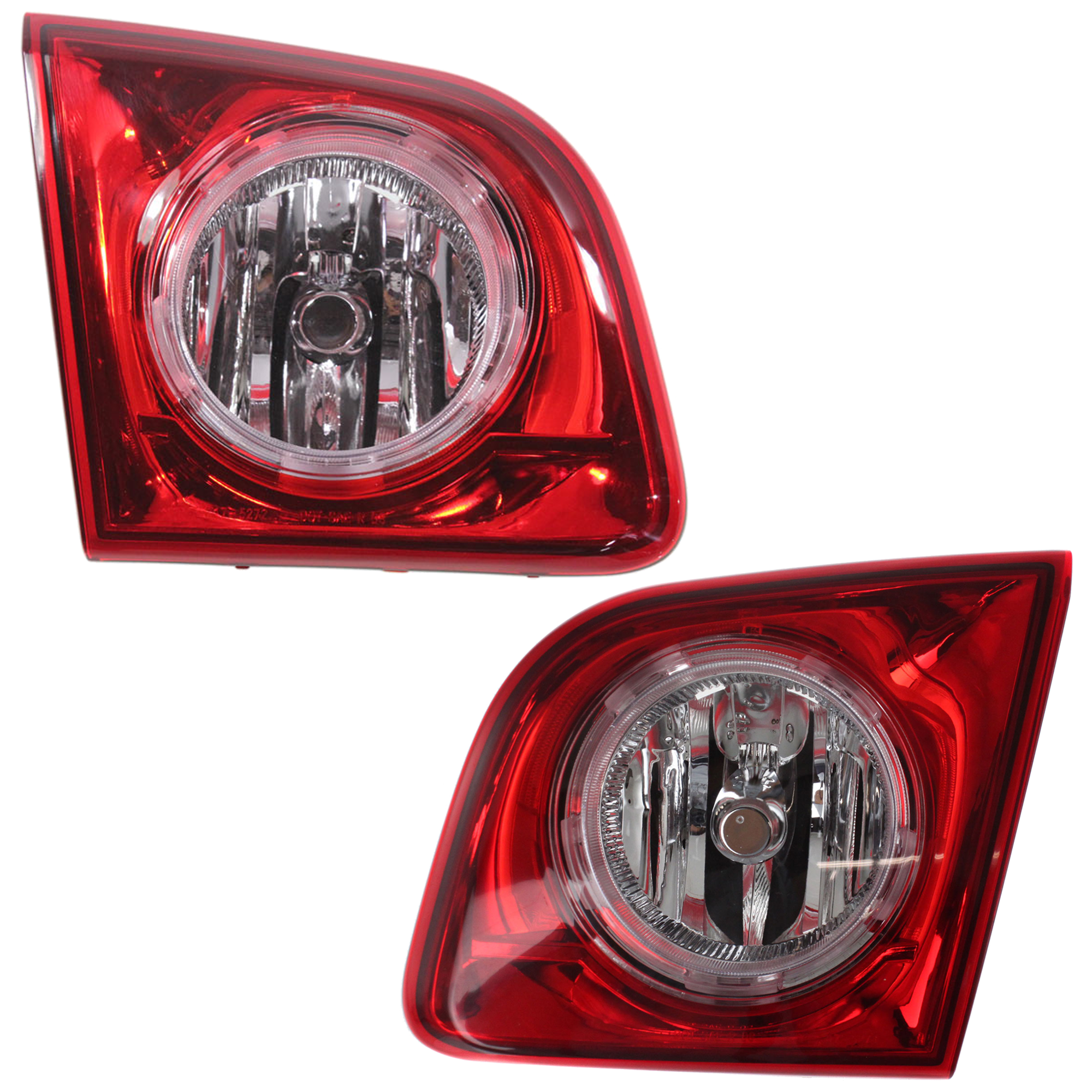 AM MALIBU 08-12 TAIL LAMP RH AND LH Set of 2 Inner Assembly SKU SET REPC731301-2A Partslink GM2882109 GM2883109 OEM 15271120-15271121