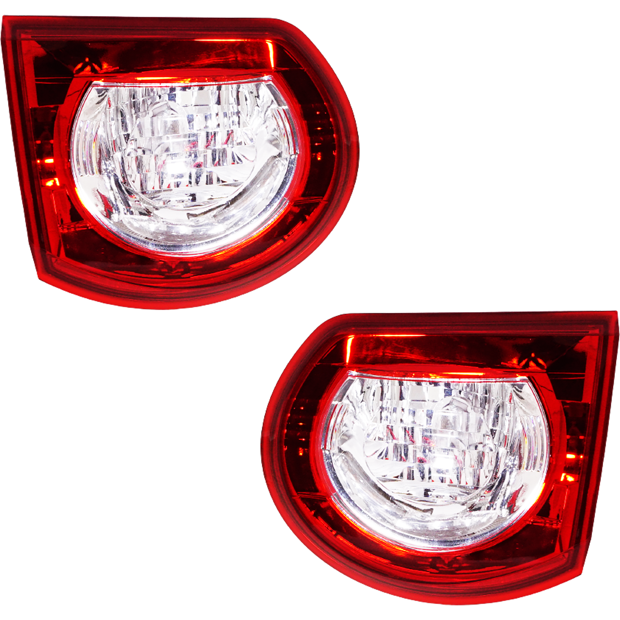 AM TRAVERSE 09-12 TAIL LAMP RH AND LH Inner Assembly SKU SET REPC731307 Partslink GM2883111 GM2882111 OEM 25952323-25952322