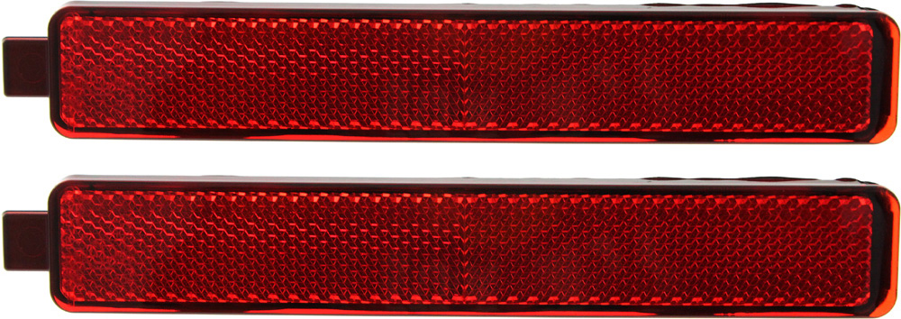 AM CTS 08-14 ACADIA 13-22 REAR BUMPER REFLECTOR RH AND LH SKU SET REPC732301-2 Partslink GM2830101 OEM 25805313