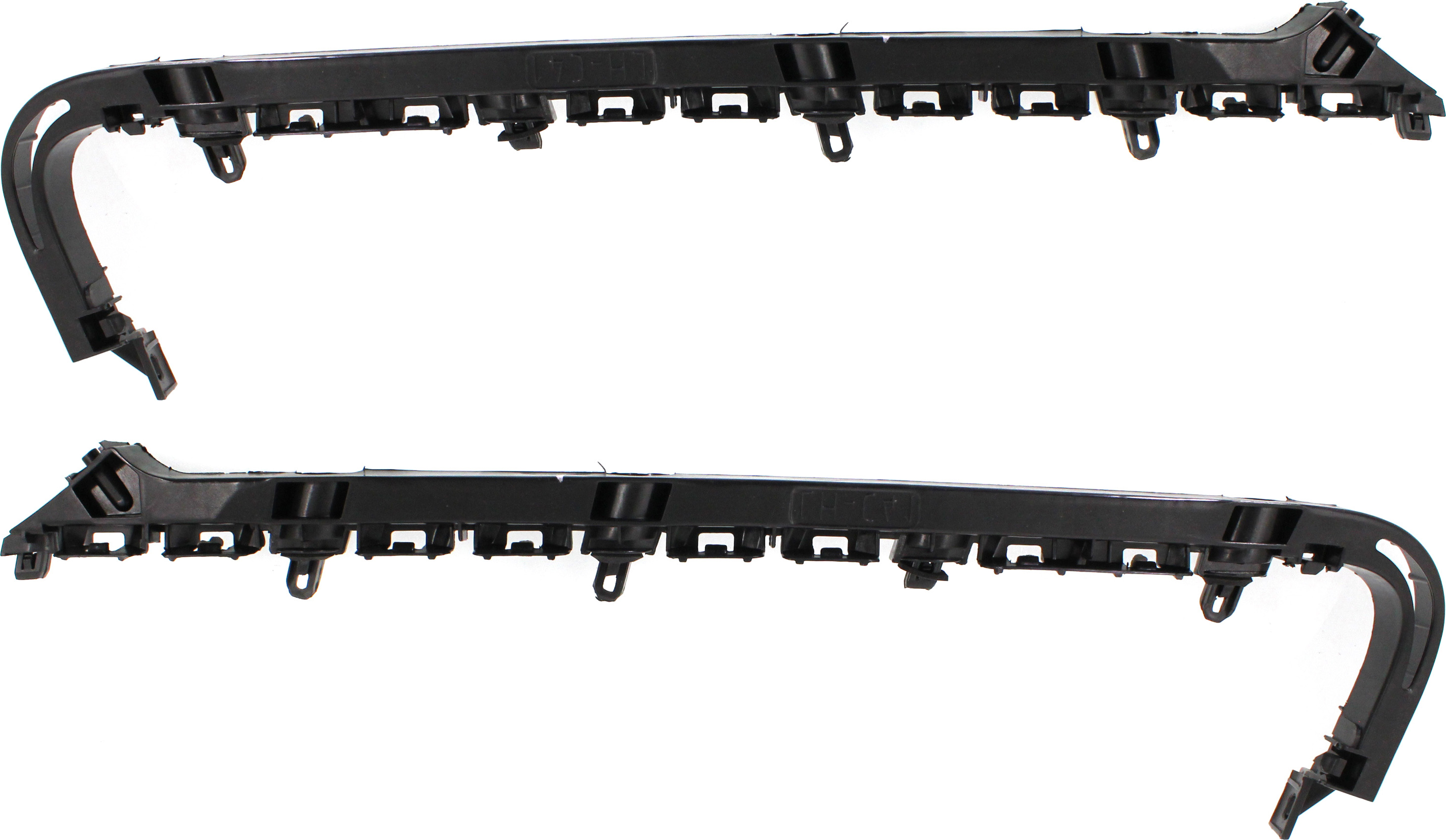 AM CHRYSLER 200-11-14 REAR BUMPER BRACKET RH AND LH Side Plastic Sedan SKU SET REPC762725 Partslink CH1143100 CH1142100 OEM 68081890AE 68081891AD