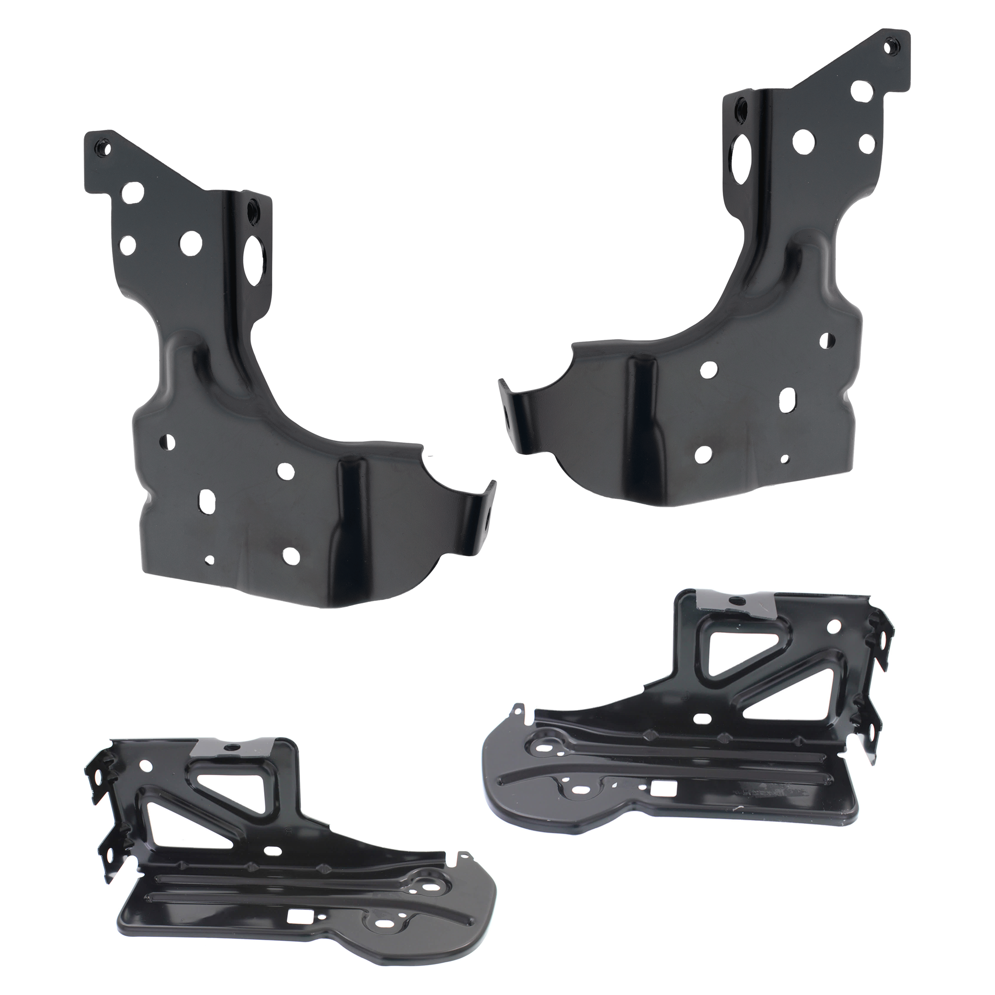 AM Bumper Bracket SKU SET REPC762727 A Partslink GM1162105 GM1163105 GM1166127 GM1167127 OEM 23108148-23108149-23108154-231