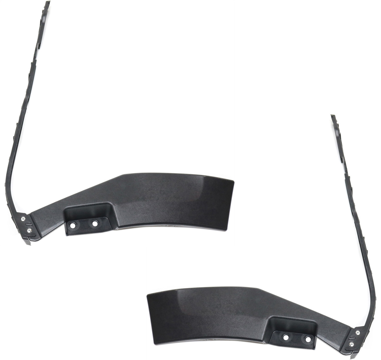 AM MALIBU 08-12 REAR BUMPER BRACKET RH AND LH Side Cover Including Hybrid Except Classic Model SKU SET REPC762741 Partslink GM1132102 GM1133102 OEM 25993882-25993883
