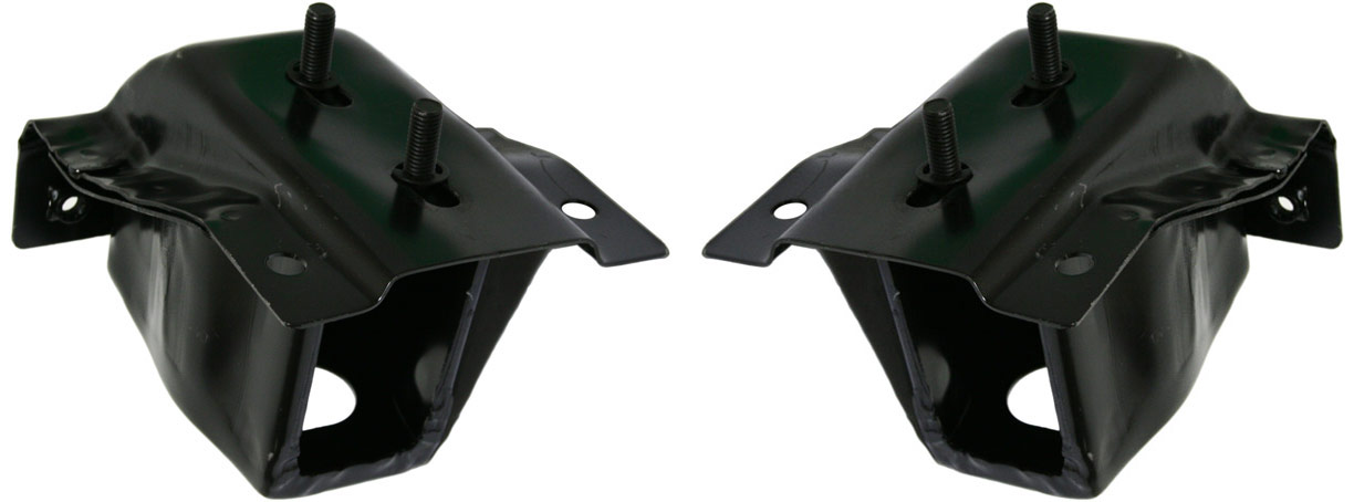 AM EXPRESS SAVANA VAN 96-23 REAR BUMPER BRACKET RH AND LH Inner SKU SET REPC763101 Partslink GM1166122 OEM 84283572