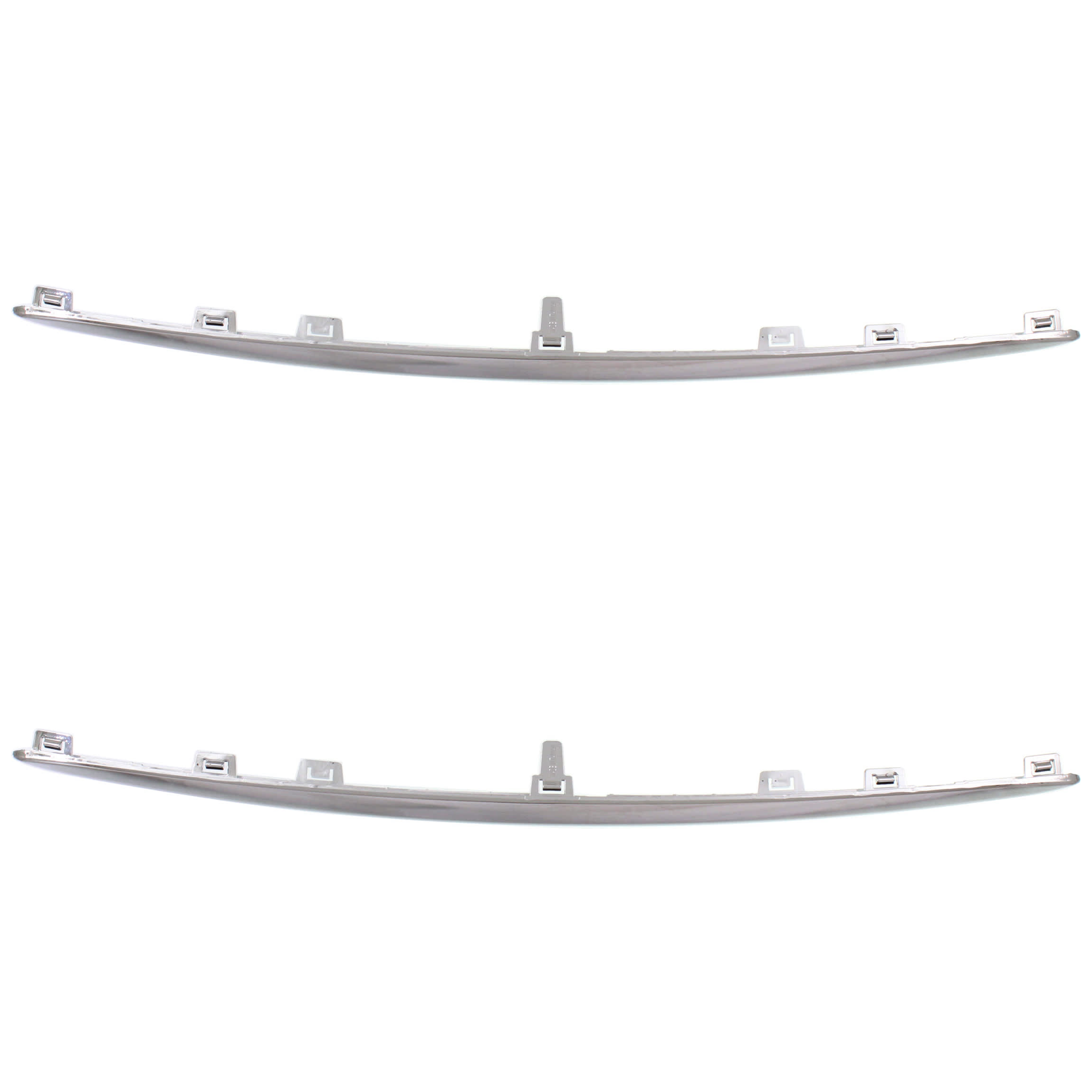 AM CHRYSLER 200-15-17 REAR BUMPER MOLDING RH AND LH Applique Chrome w Exhaust Opening SKU SET REPC763505-2