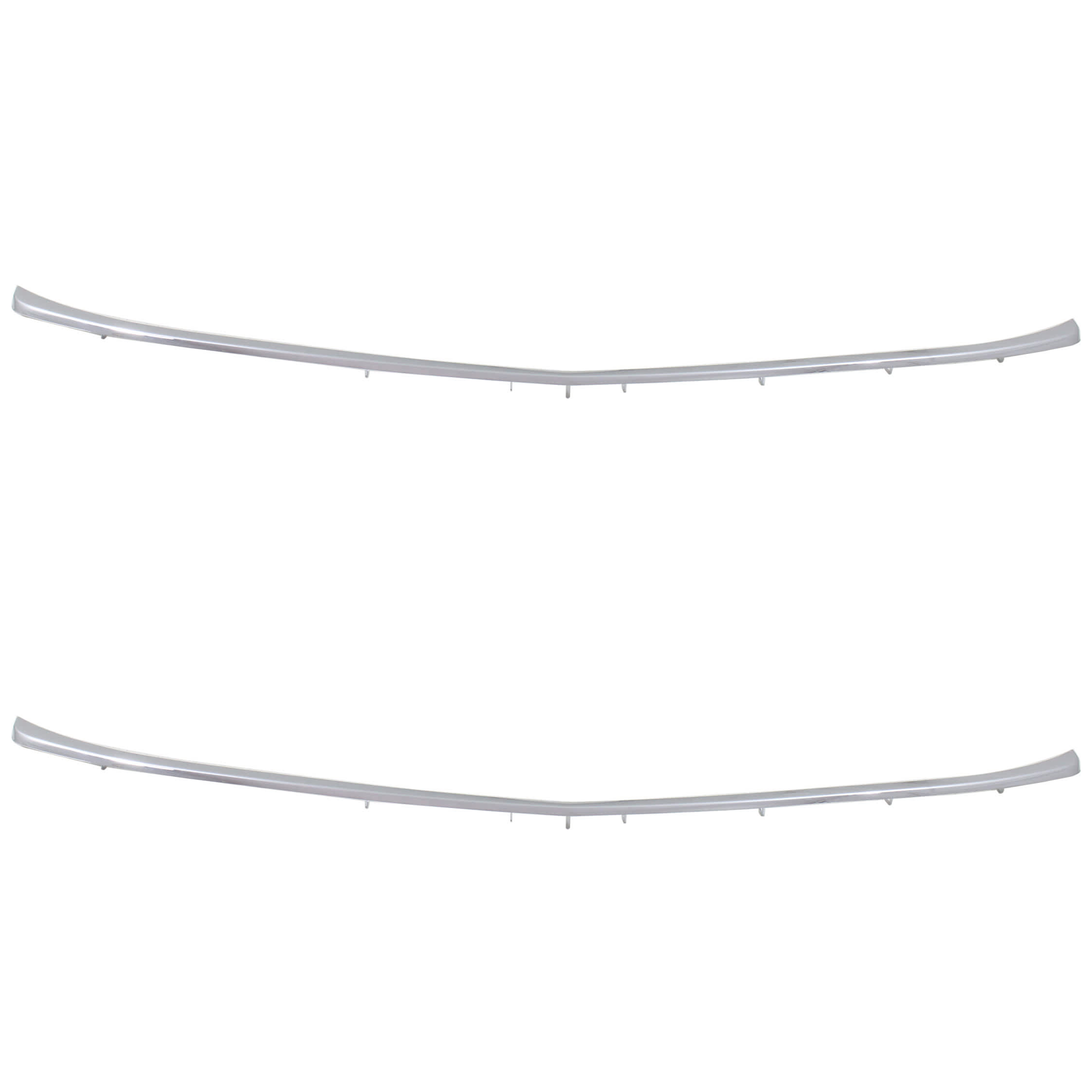 AM CTS 08-13 REAR BUMPER MOLDING RH AND LH Chrome Exc. V Model Sedan SKU SET REPC763507-2