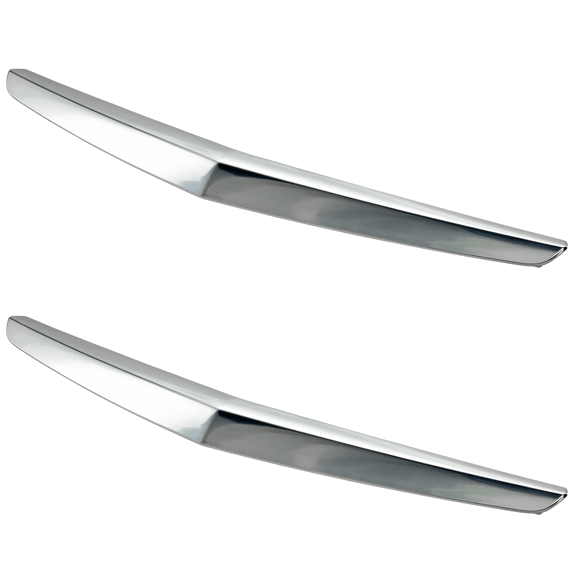AM ATS 13-18 REAR BUMPER MOLDING RH AND LH Chrome Sedan SKU SET REPC763523-2