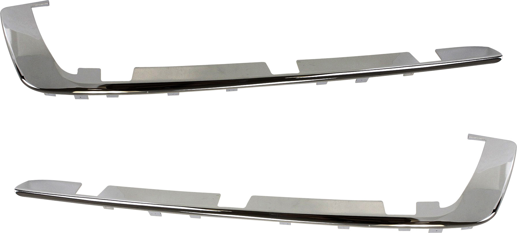 AM Bumper Trim SKU SET REPC763713 Partslink GM1147106 GM1146106 OEM 25767176-25767175