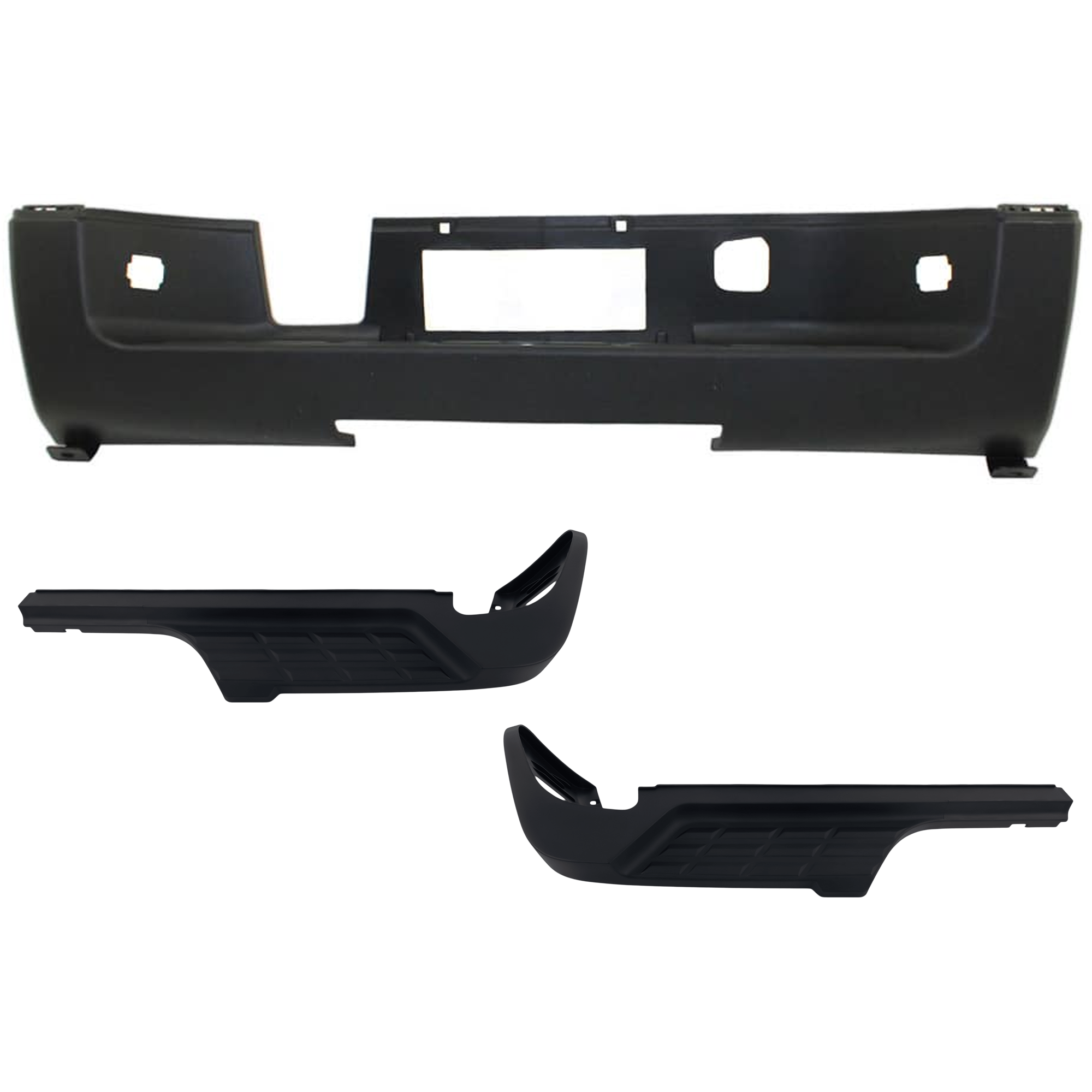 AM Bumper Step Pad SKU SET REPC764906 Partslink GM1191126 GM1191127 GM1191129 OEM 15284310-22792258-22792259