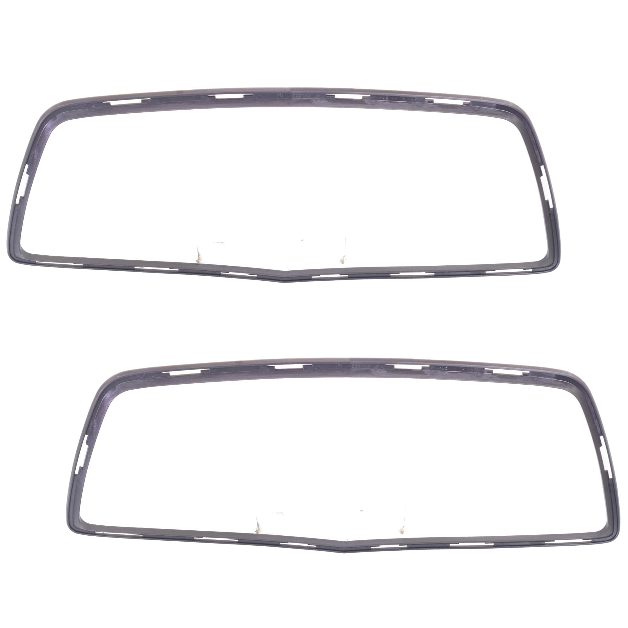 AM CTS 11-15 REAR BUMPER FILLER RH AND LH Cover Insulator Textured Gray Exc. V Model Coupe SKU SET REPC765101-2