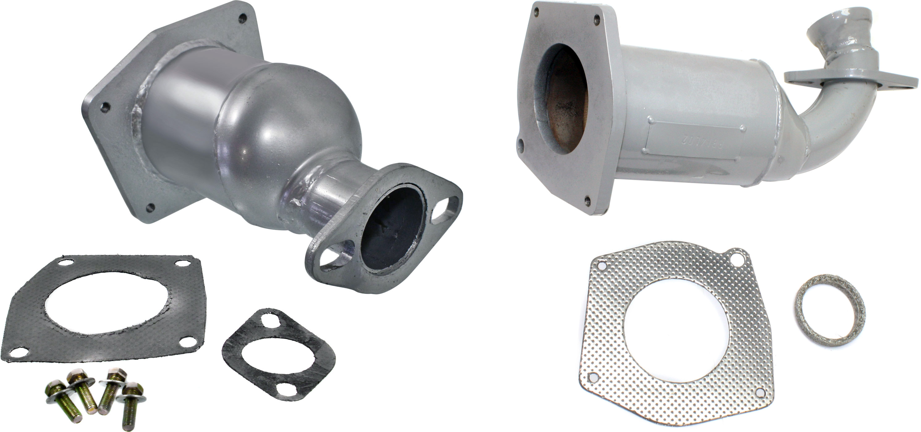 AM SEBRING STRATUS 01-06 CATALYTIC CONVERTER Front Radiator Side and Rear Firewall Side 6 Cyl 2.7L Eng. SKU SET REPC960316-2