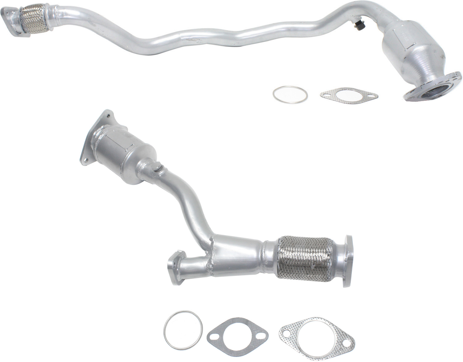 AM G6 MALIBU 05-06 CATALYTIC CONVERTER Set of 2 Radiator and Firewall Side Assembly 6 Cyl 3.5L SKU SET REPC960325