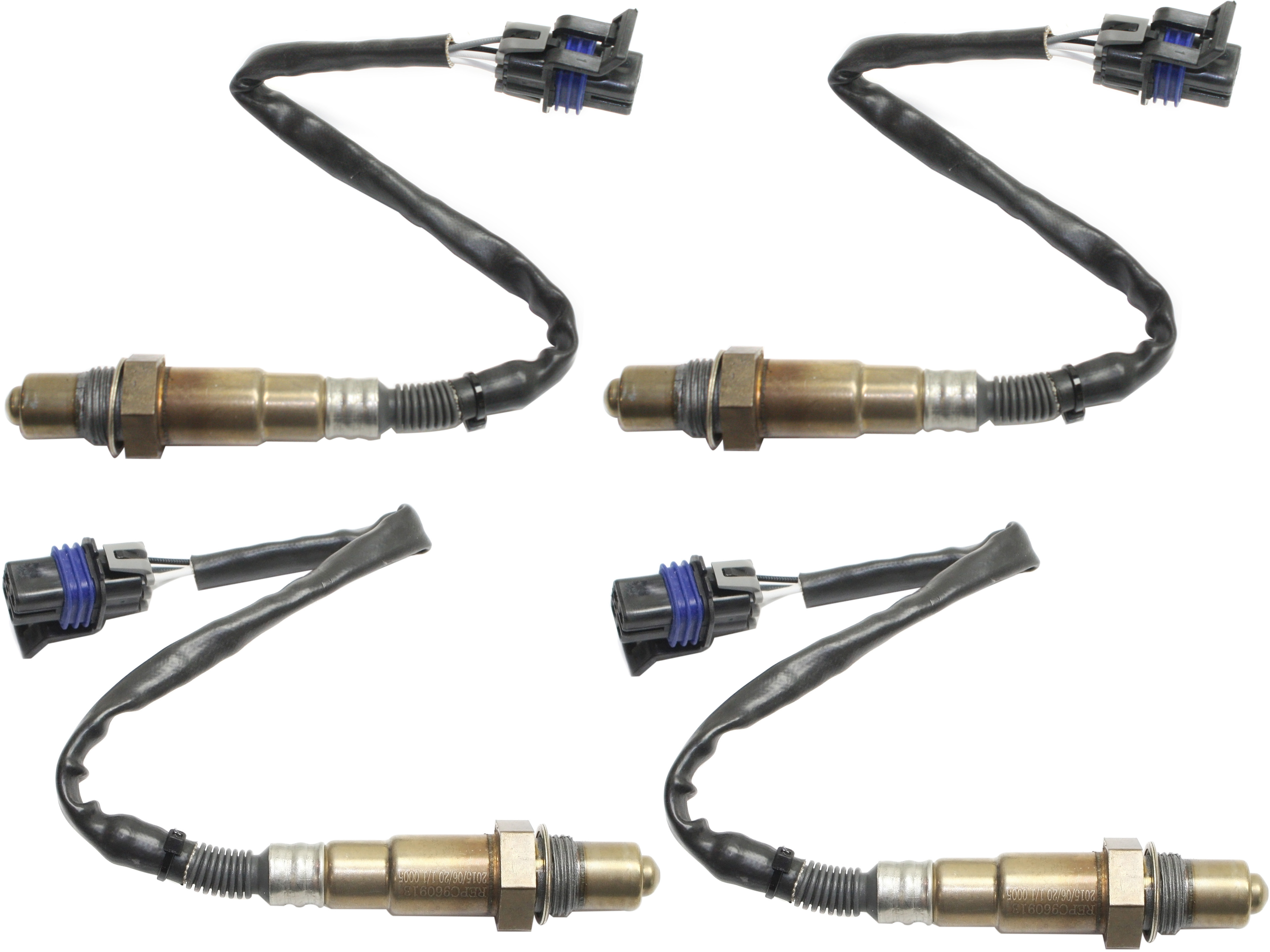 AM ENCLAVE 12-17 XTS 13-19 OXYGEN SENSOR Set of 4 Before and After Catalytic Converter Front and Rear SKU SET REPC960913-4